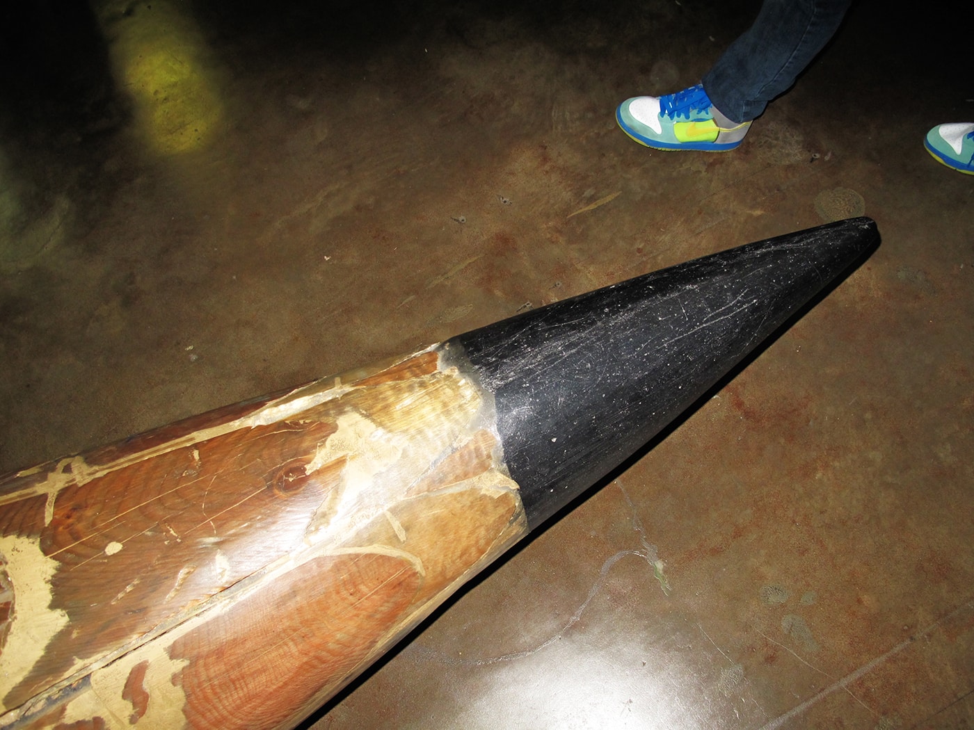 World's Largest Pencil at the City Museum in St. Louis, Missouri