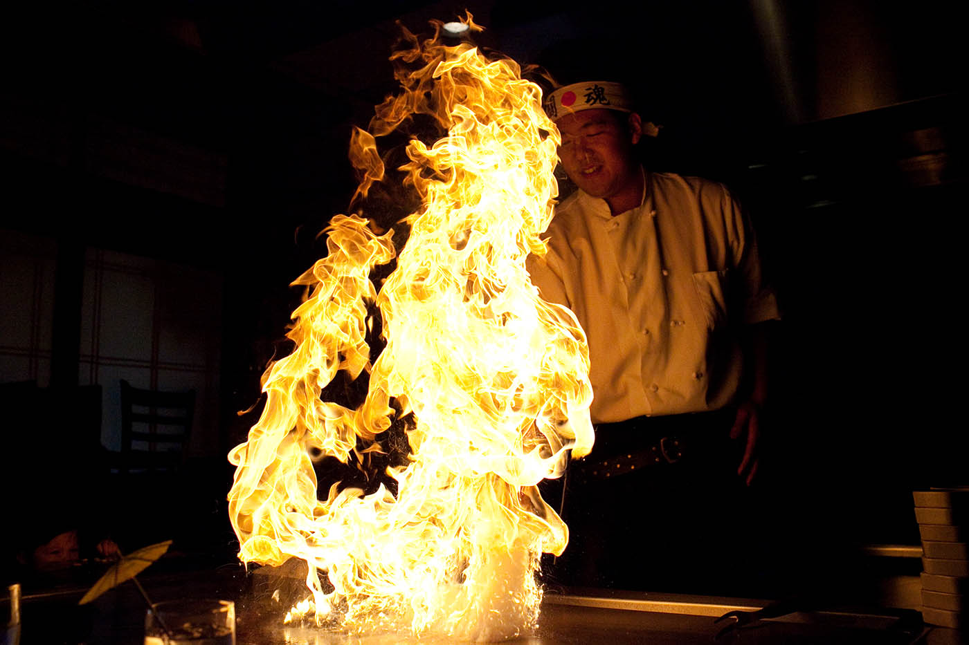 Hibachi dinner in Virginia