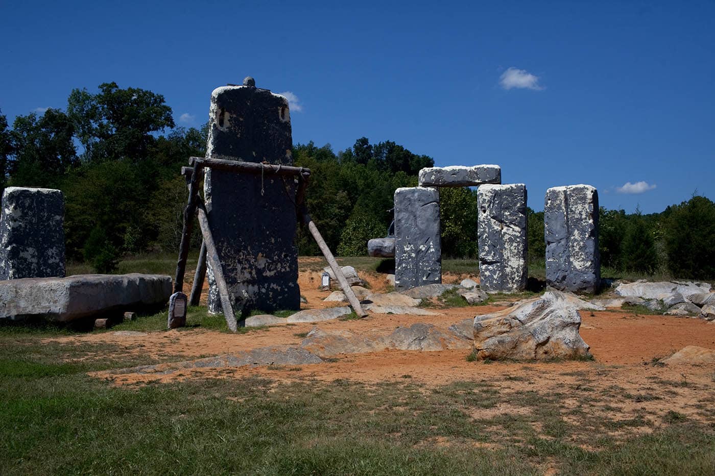 Foamhenge in Natural Bridge, Virginia - Roadside Attractions in Virginia