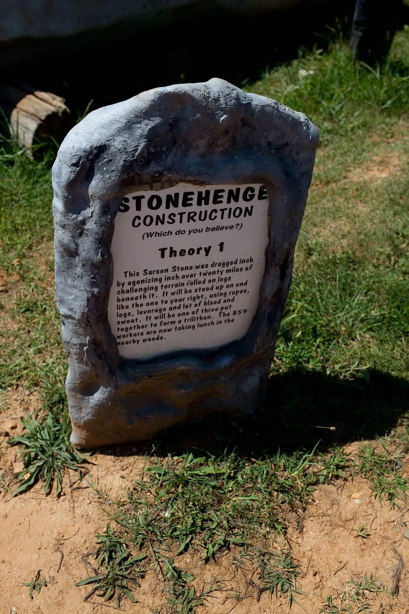 Foamhenge in Natural Bridge, Virginia - Roadside Attractions in Virginia