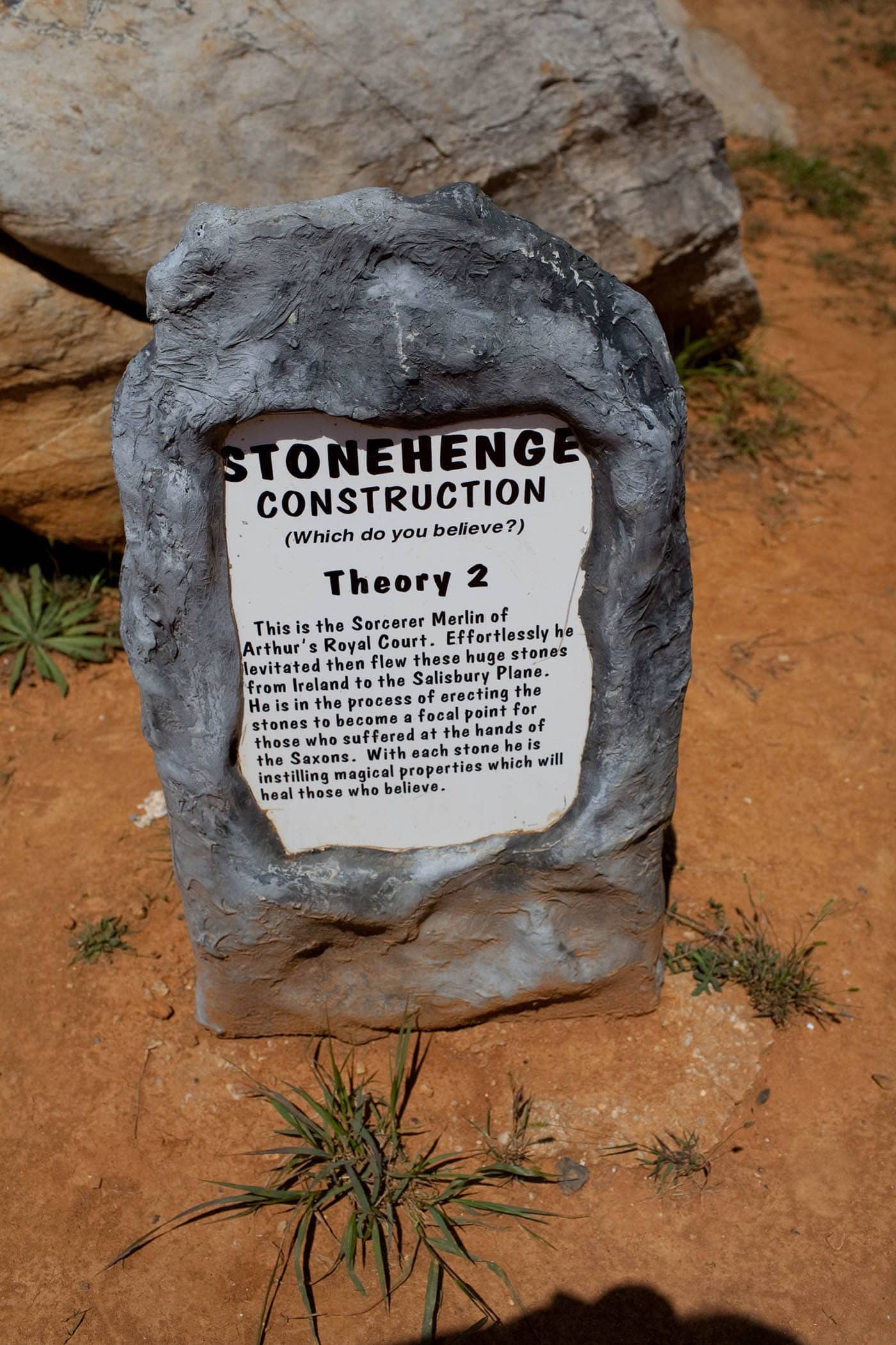 Foamhenge in Natural Bridge, Virginia - Roadside Attractions in Virginia