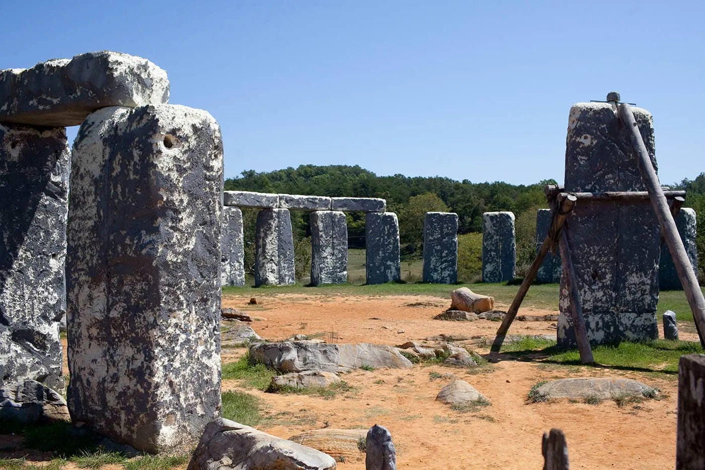 Foamhenge in Natural Bridge, Virginia - Roadside Attractions in Virginia