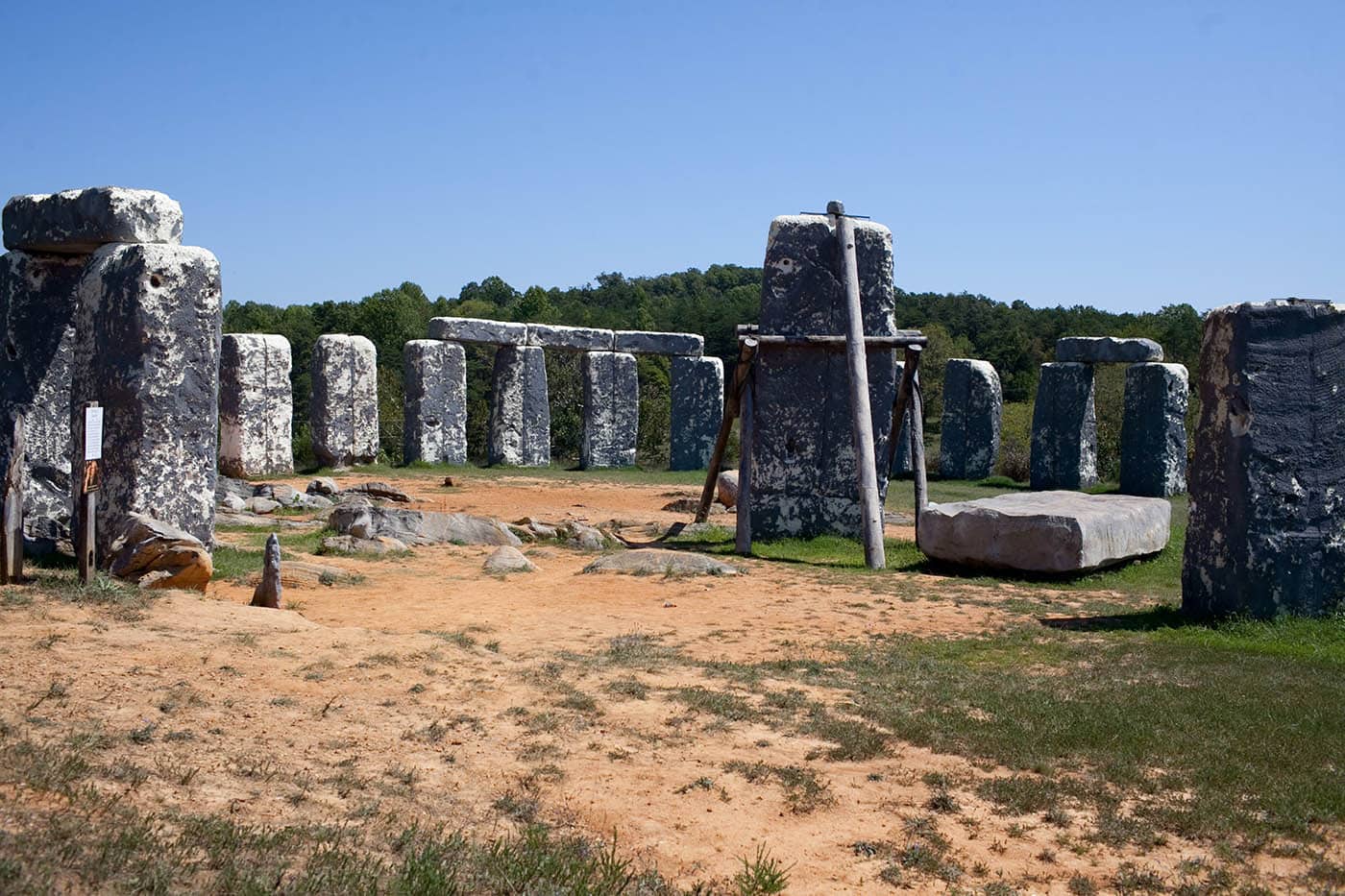 Foamhenge in Natural Bridge, Virginia - Roadside Attractions in Virginia