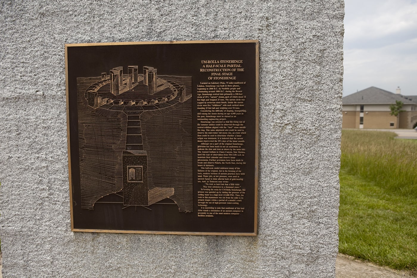 UMR Stonehenge Replica in Rolla, Missouri