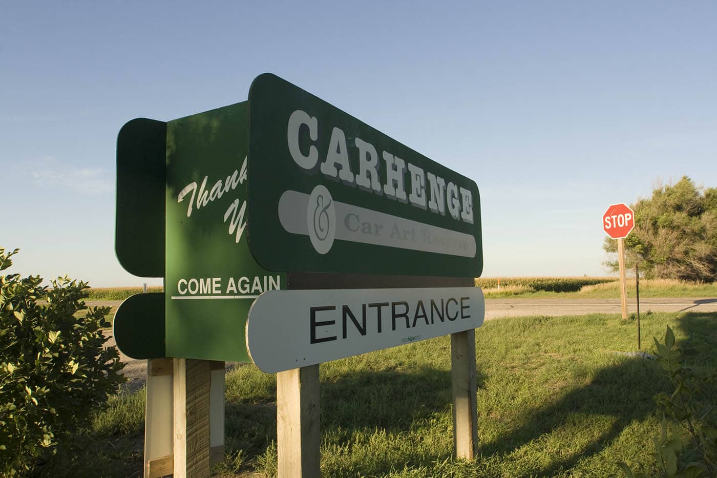 Carhenge, a Stonehenge replica made from cars, in Alliance, Nebraska - Roadside Attractions in Nebraska