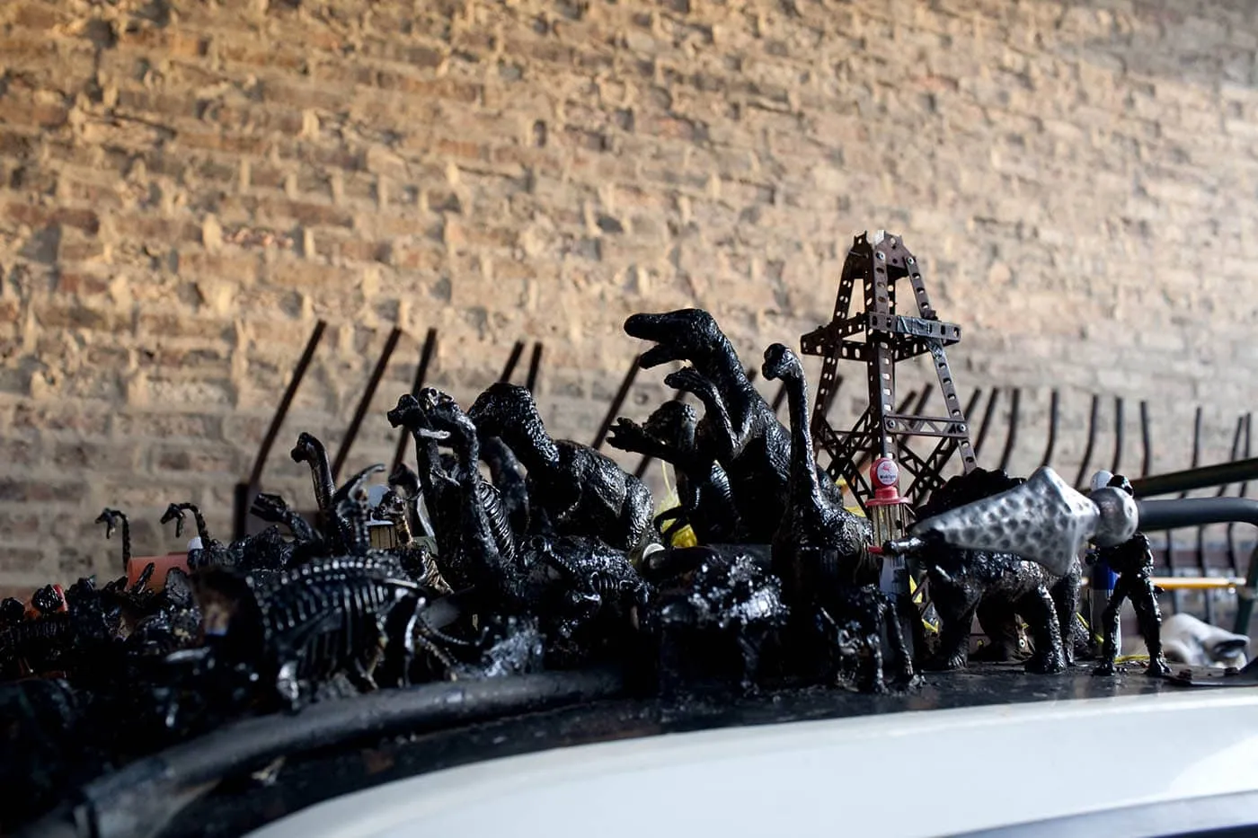 Erika Nelson's Art Car - The World's Largest Collection of the World's Smallest Versions of the World's Largest Things
