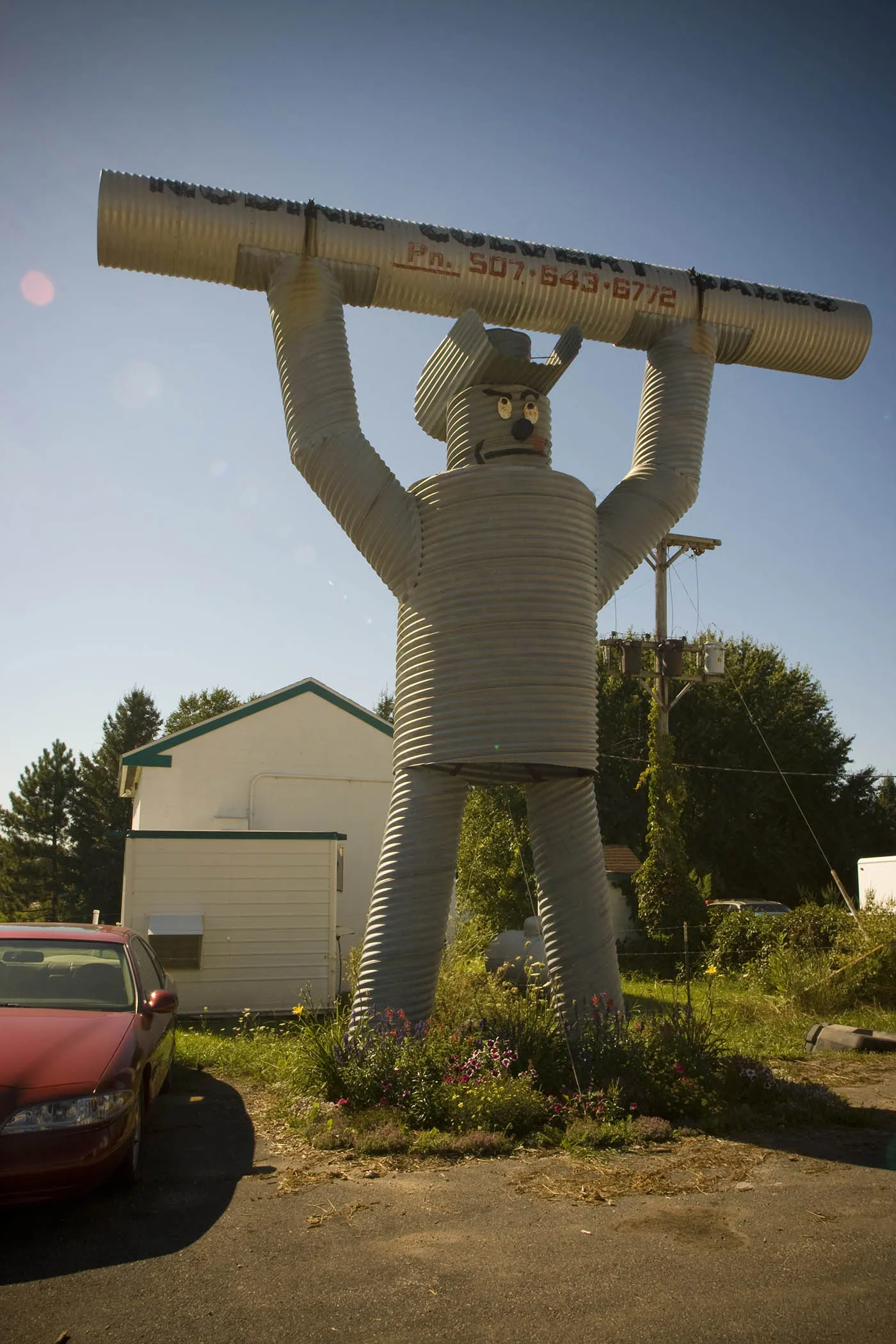 The Culvert Man in Nodine, Minnesota