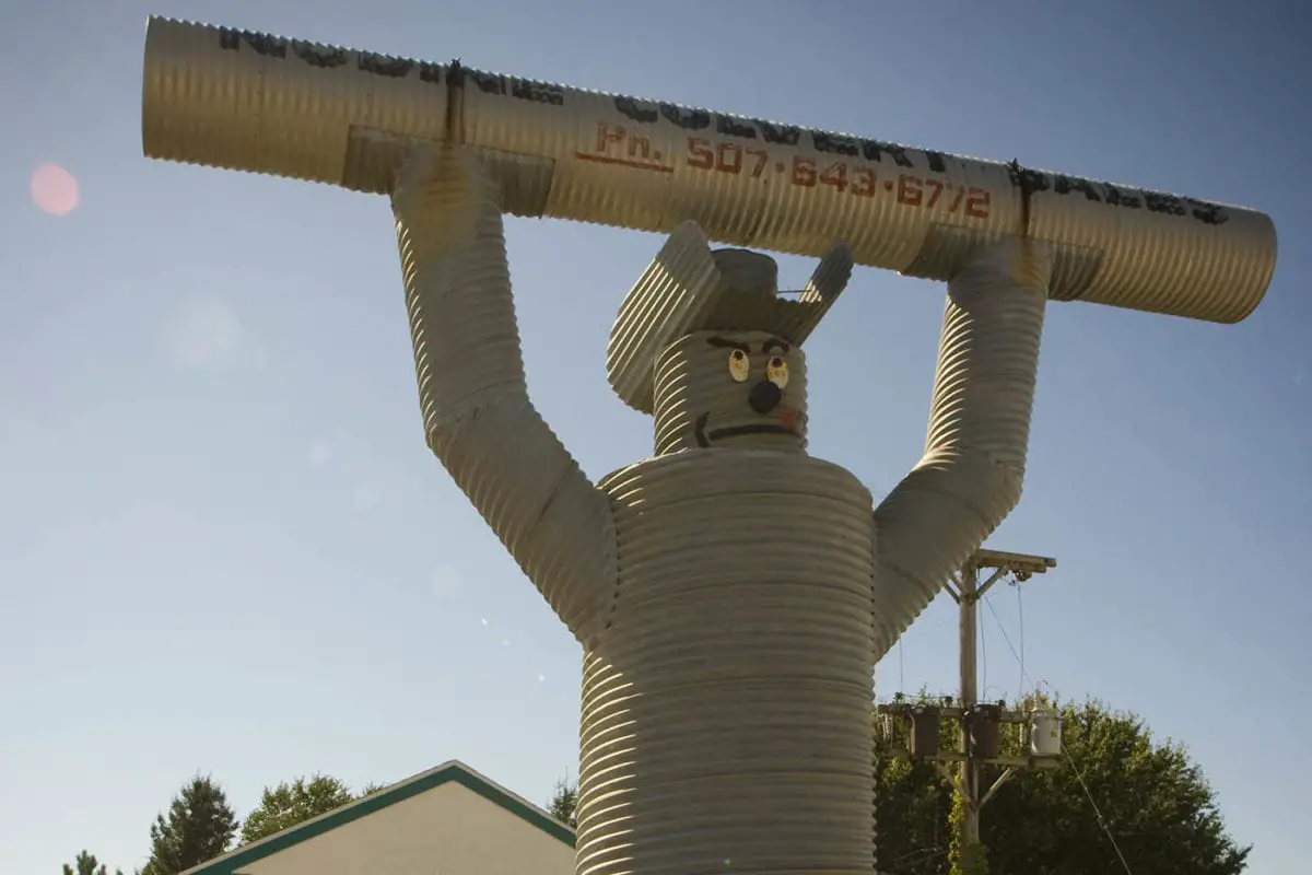 Culvert Man in Nodine, Minnesota