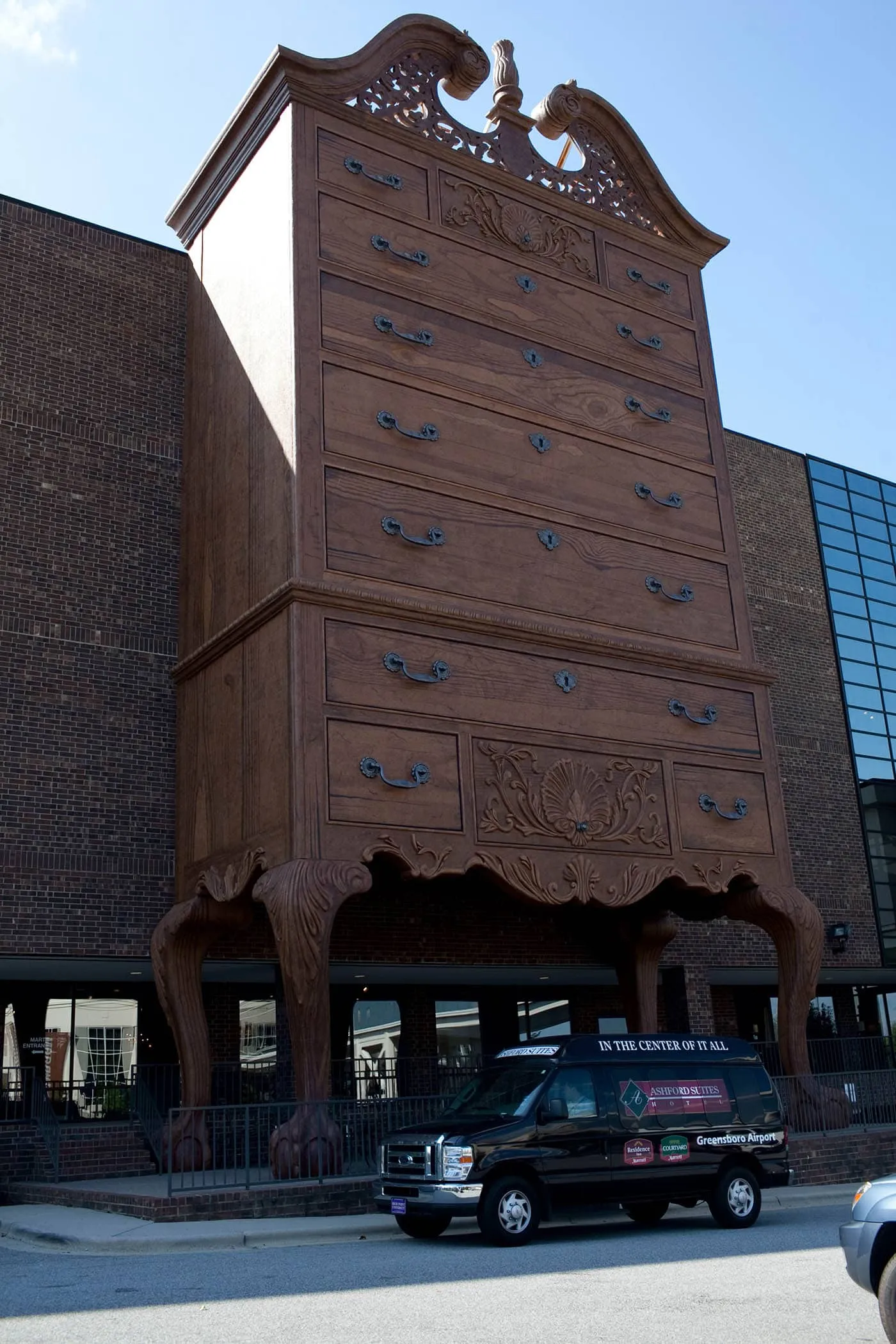 World's Largest Highboy Chest of Drawers in Jamestown, North Carolina
