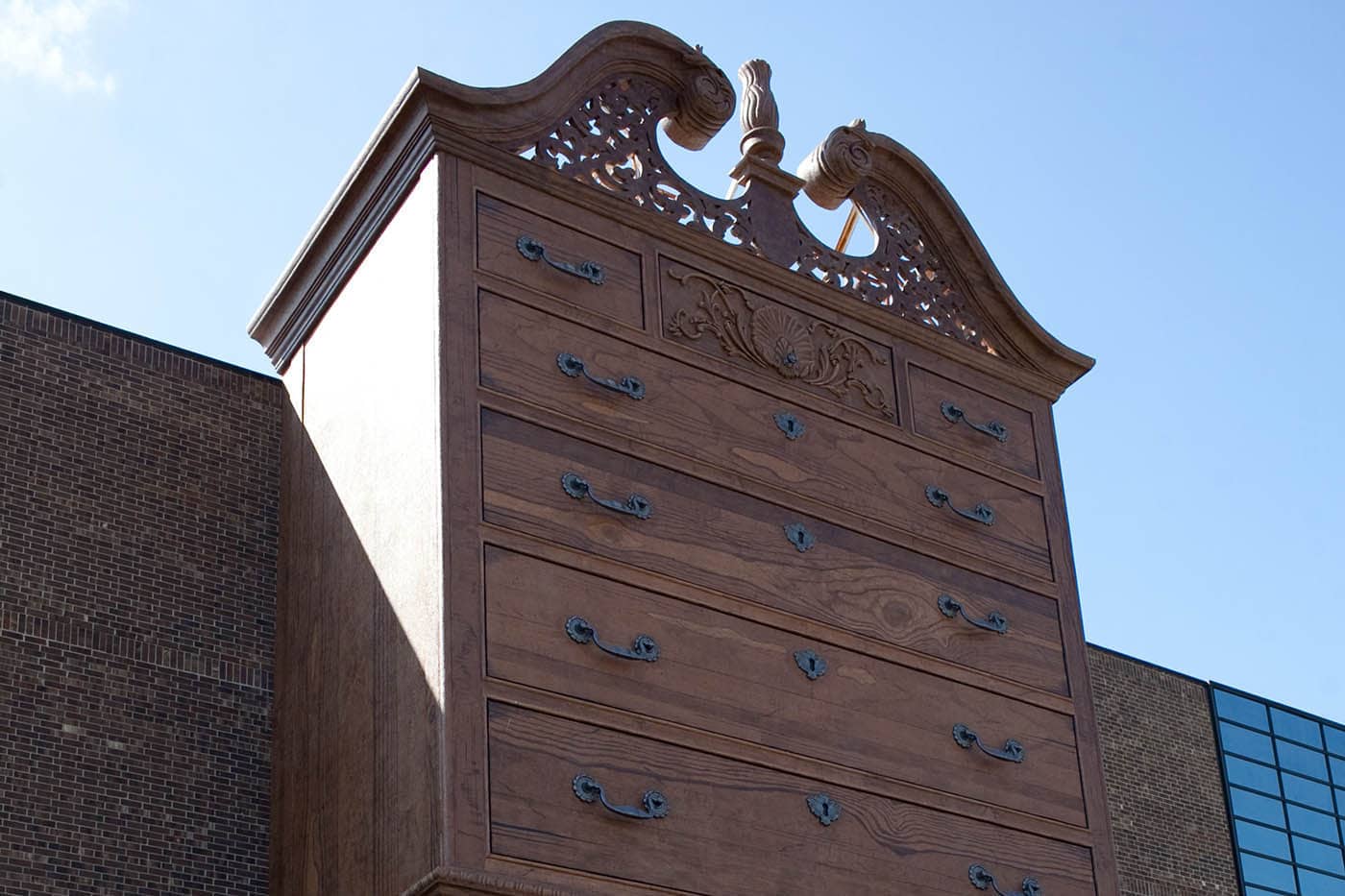 World's Largest Highboy Chest of Drawers in Jamestown, North Carolina