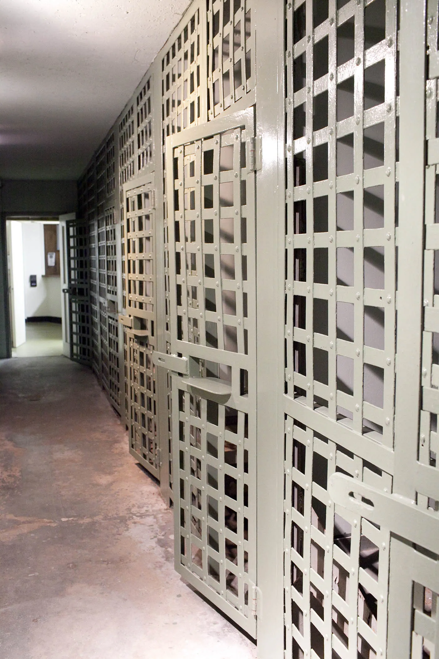 Courthouse Jail in Mount Airy, North Carolina - Home of Mayberry and Andy Griffith