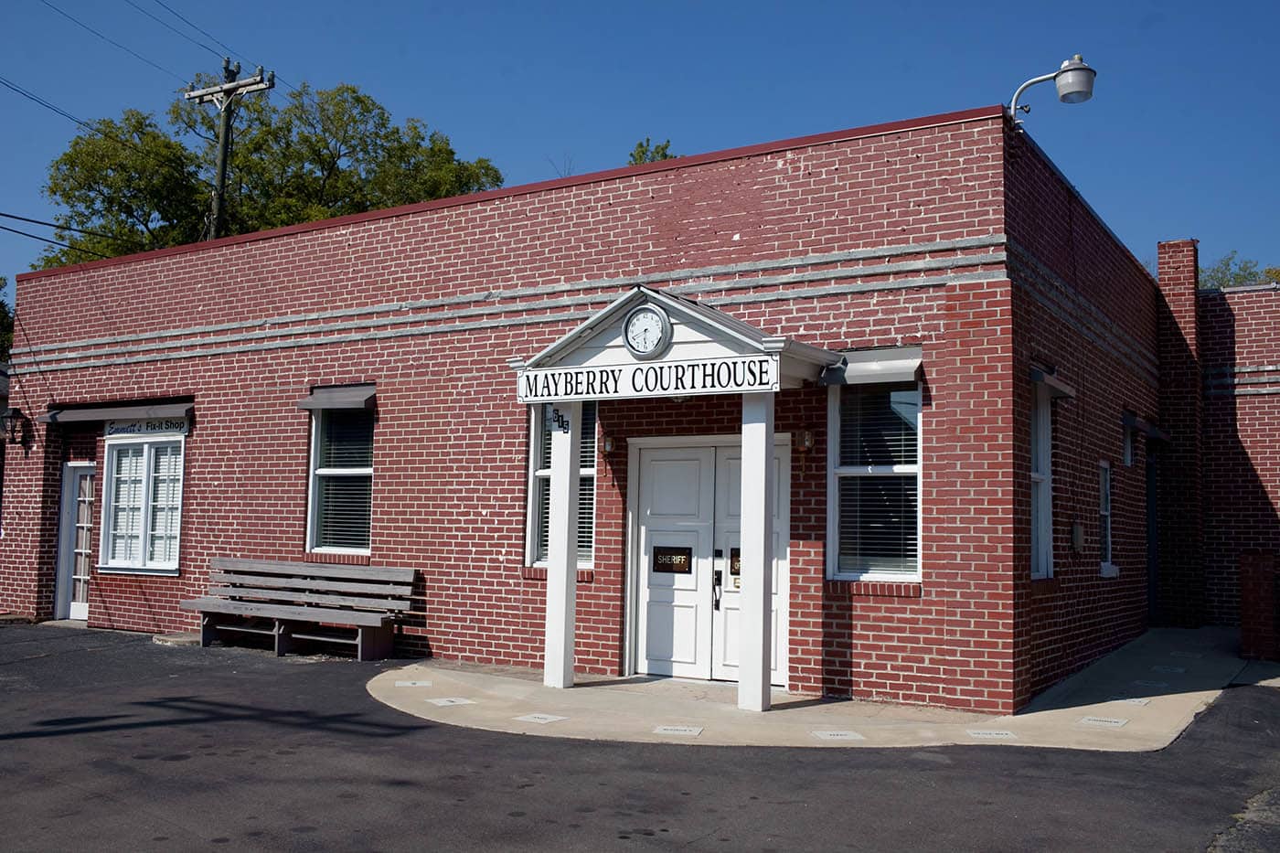 Courthouse in Mount Airy, North Carolina - Home of Mayberry and Andy Griffith