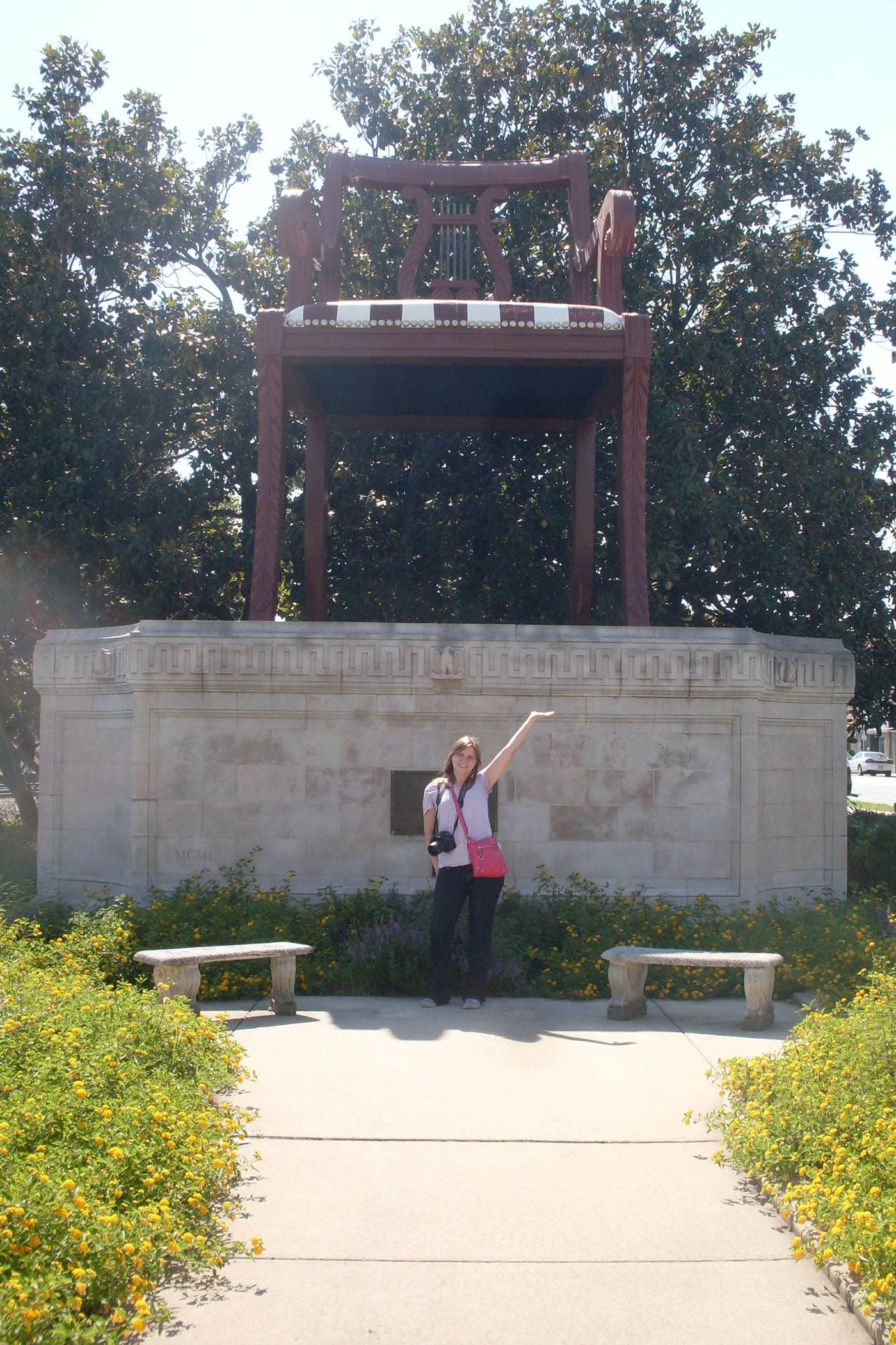 World's Largest Duncan Phyfe Chair in Thomasville, North Carolina