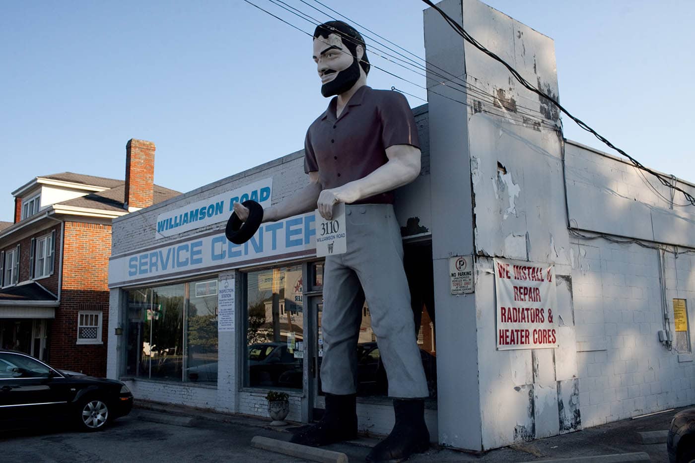 Muffler Man in Roanoke, Virginia