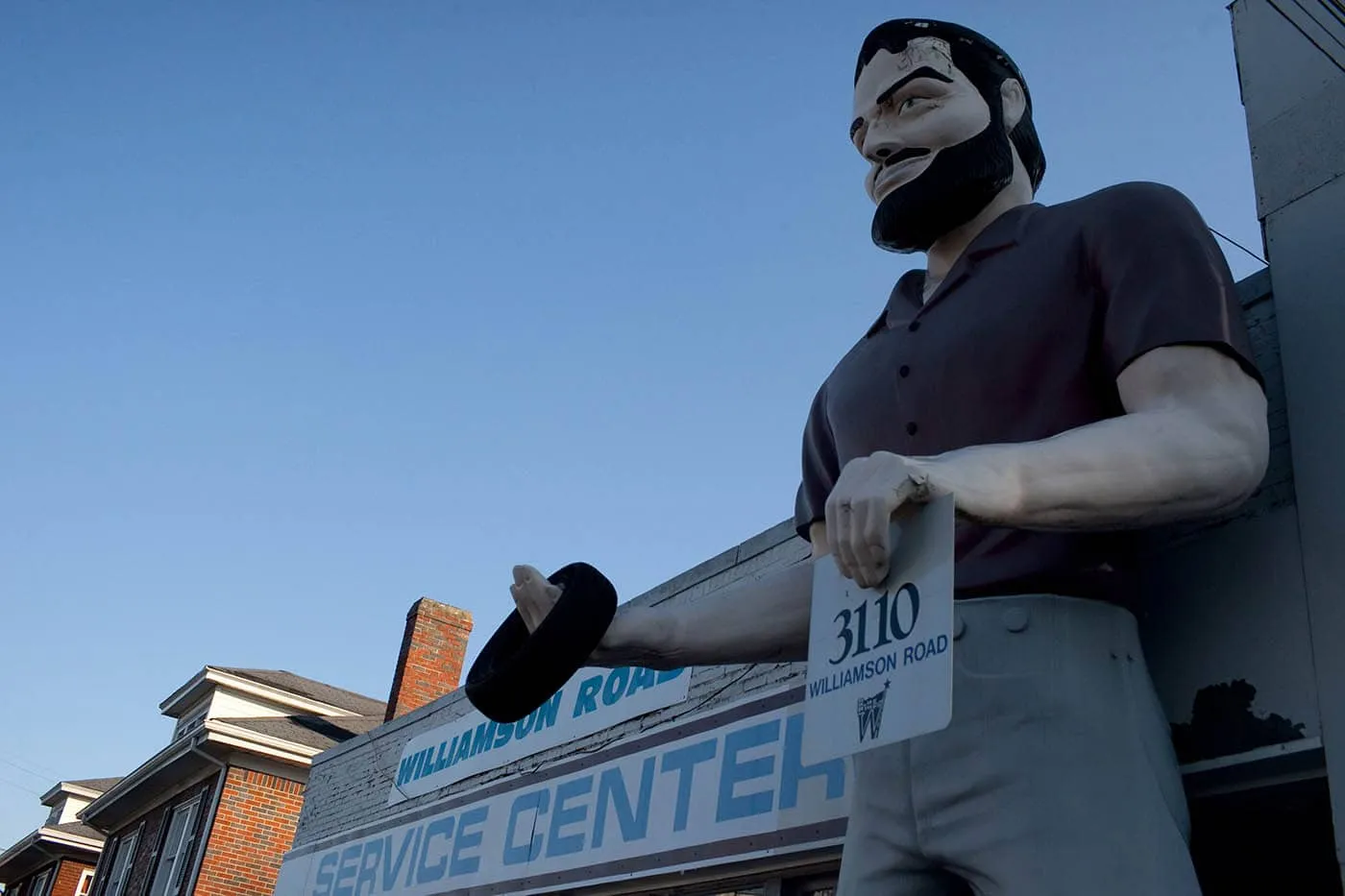 Muffler Man in Roanoke, Virginia