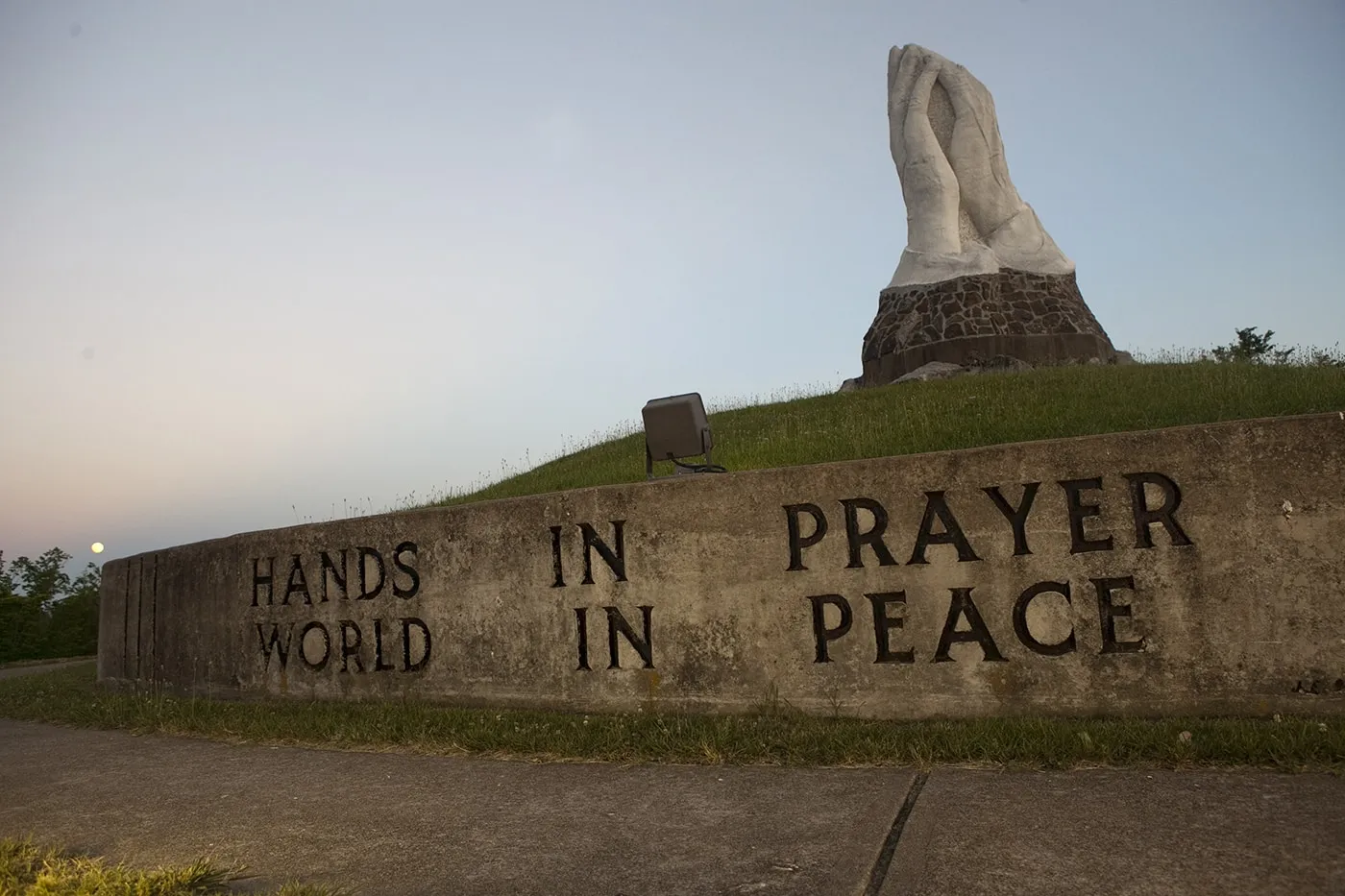 Giant Praying Hands in Webb City, Missouri