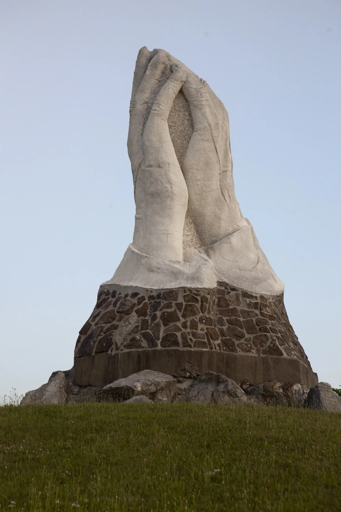 Giant Praying Hands in Webb City, Missouri