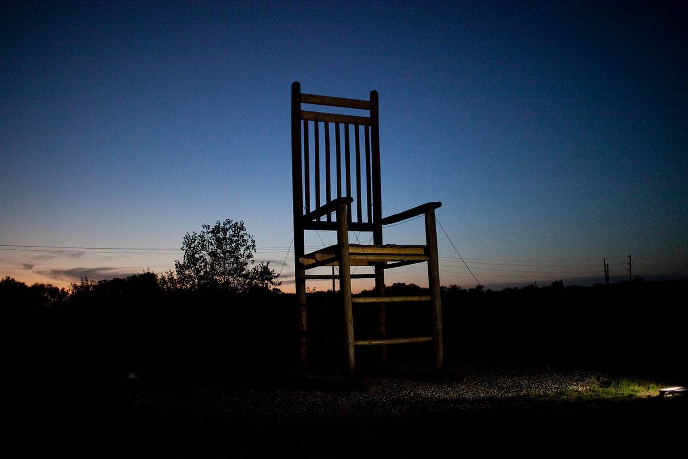 Long's Furniture World - "Home of the World's Largest Rocking Chair"