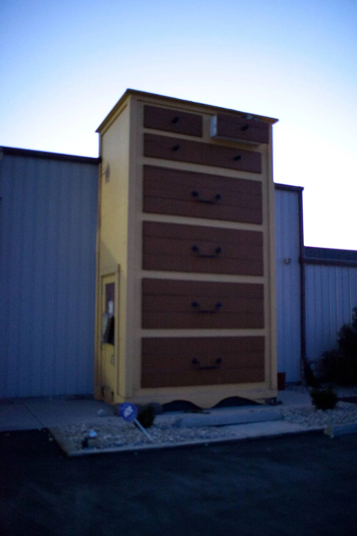 Giant dresser at Long's Furniture World - Large Dresser