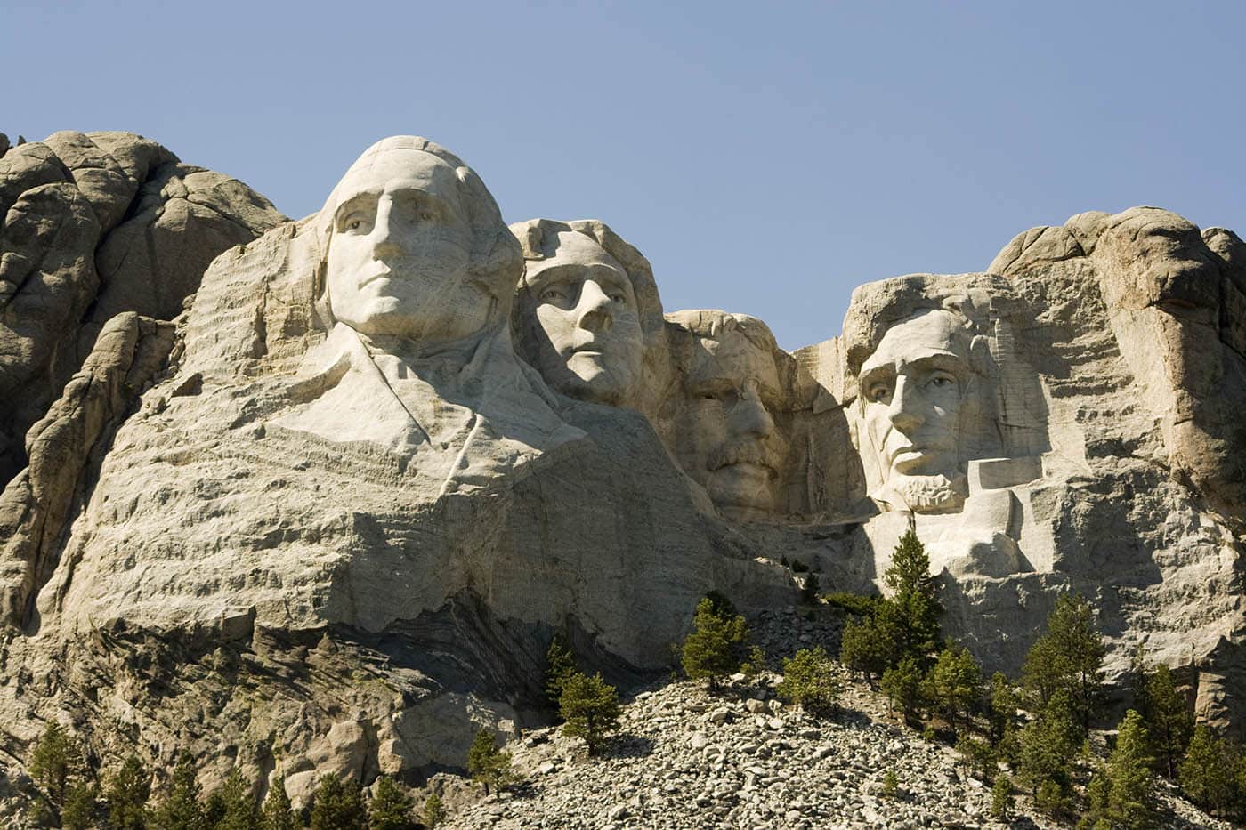 Mount Rushmore in Keystone, South Dakota