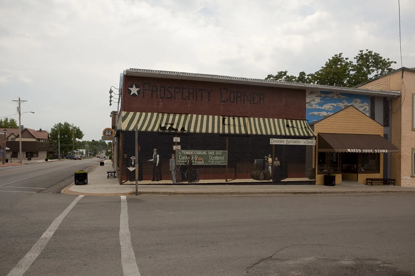 Route 66 Murals in Cuba, Missouri