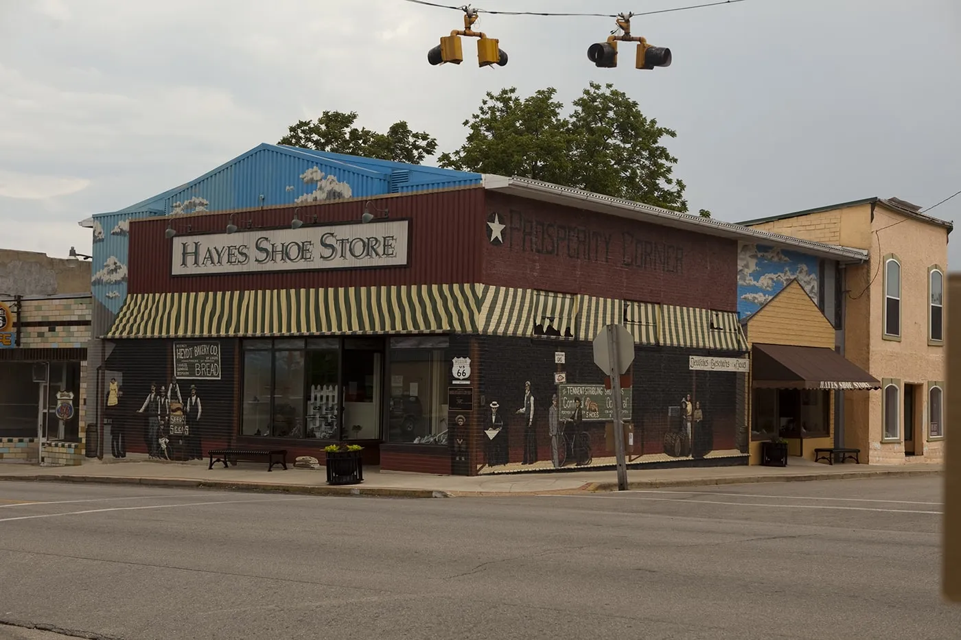 Route 66 Murals in Cuba, Missouri