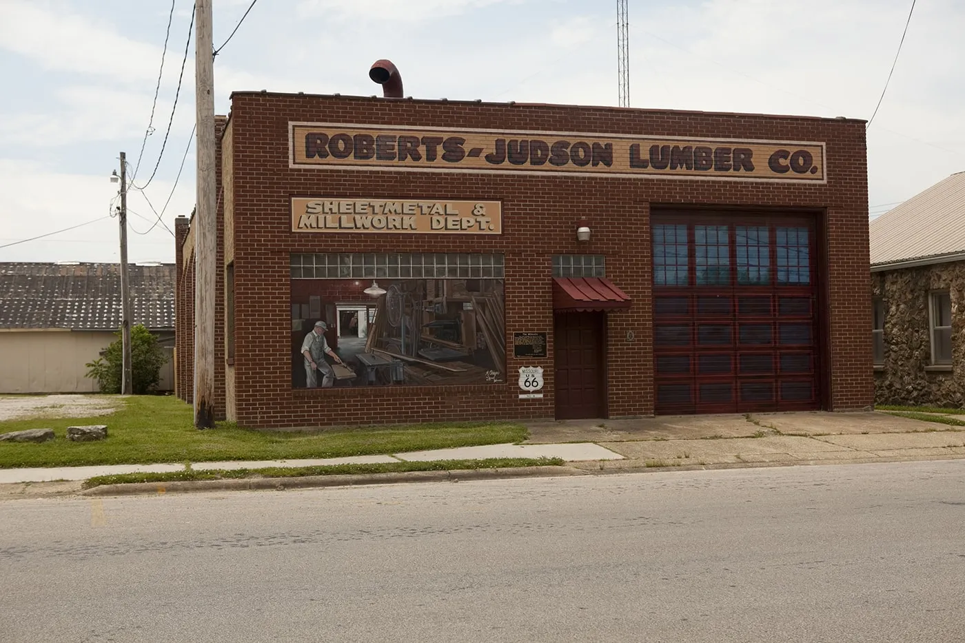 Route 66 Murals in Cuba, Missouri