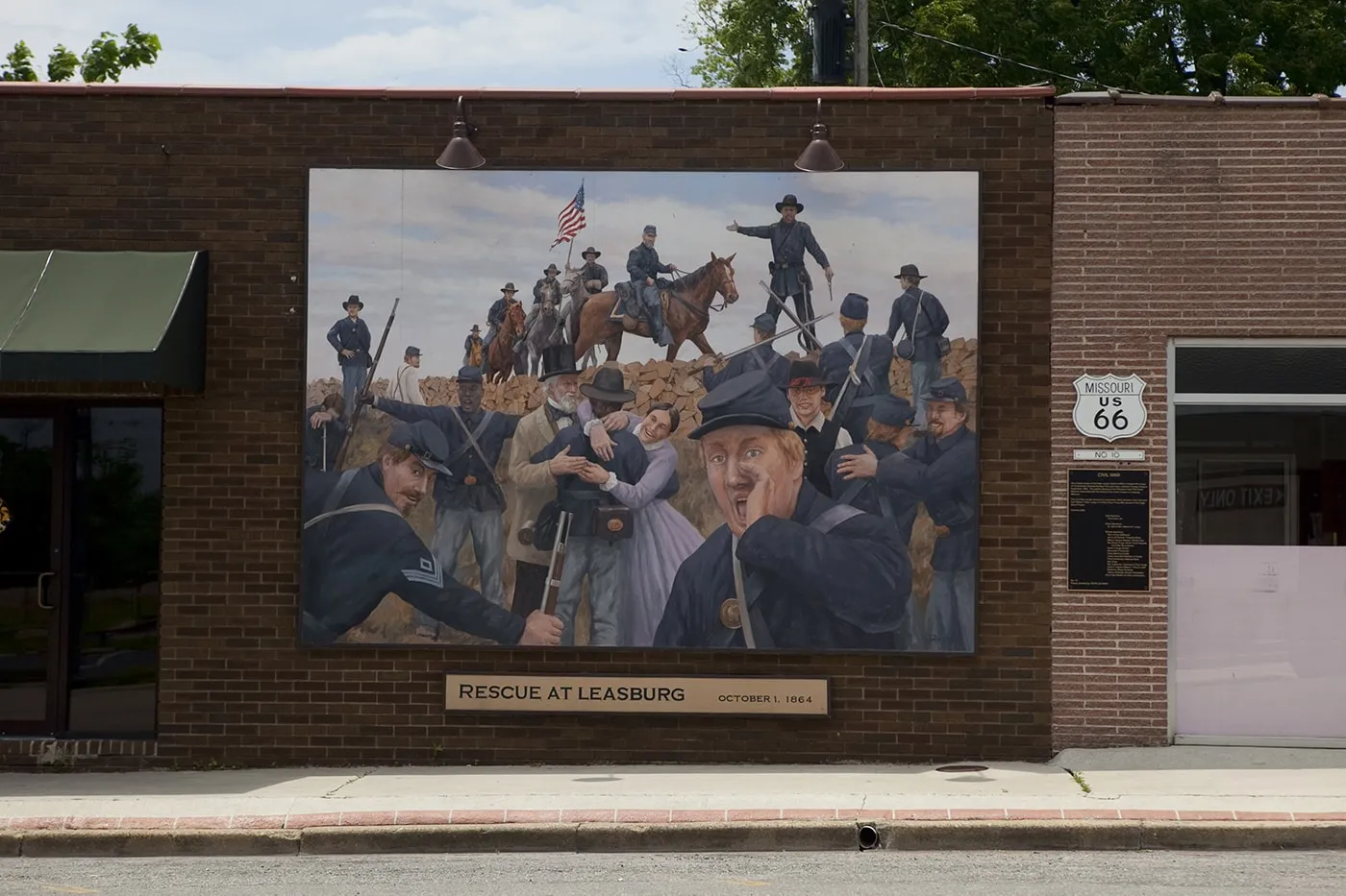 Route 66 Murals in Cuba, Missouri