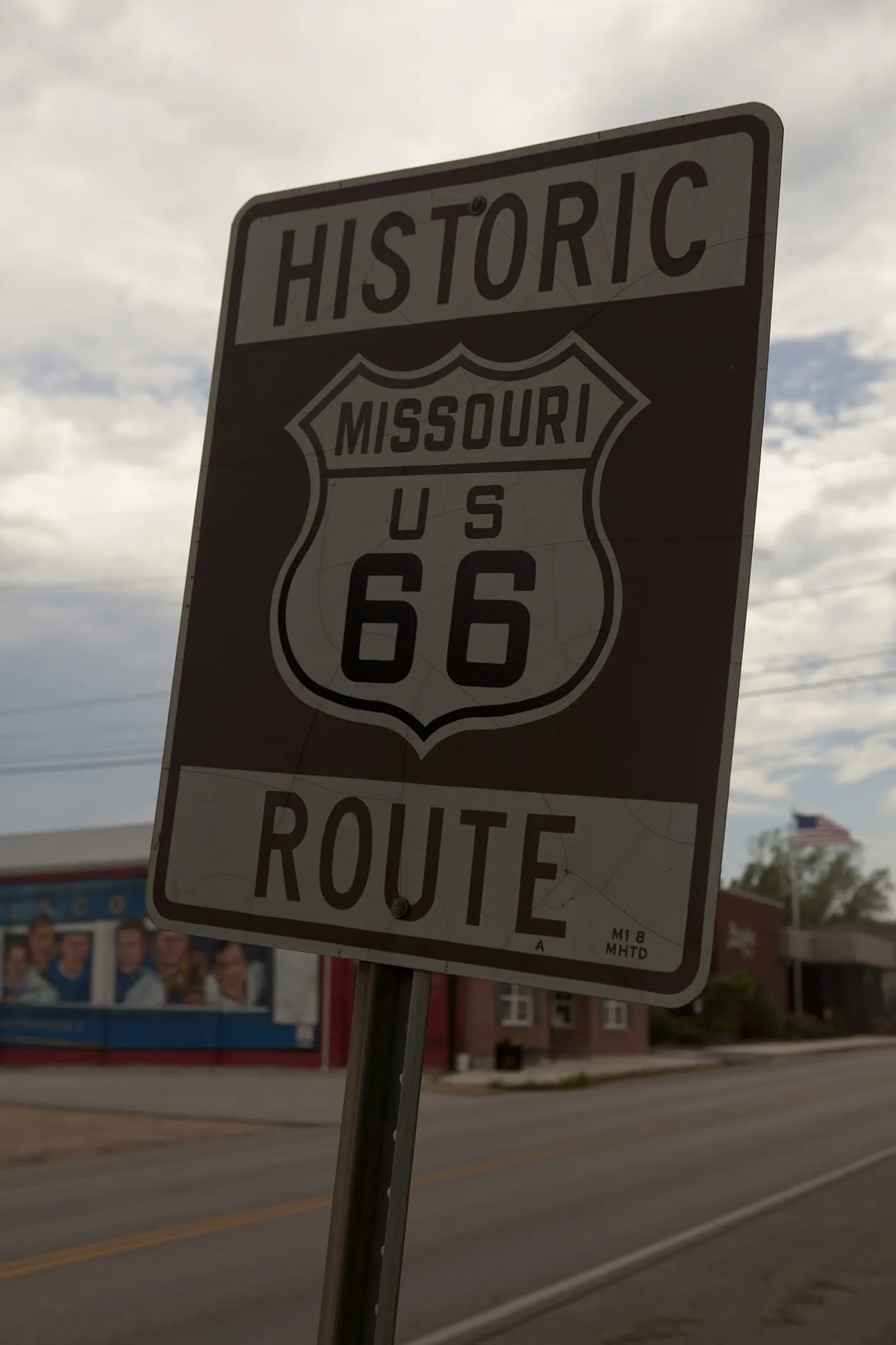 Route 66 Murals in Cuba, Missouri