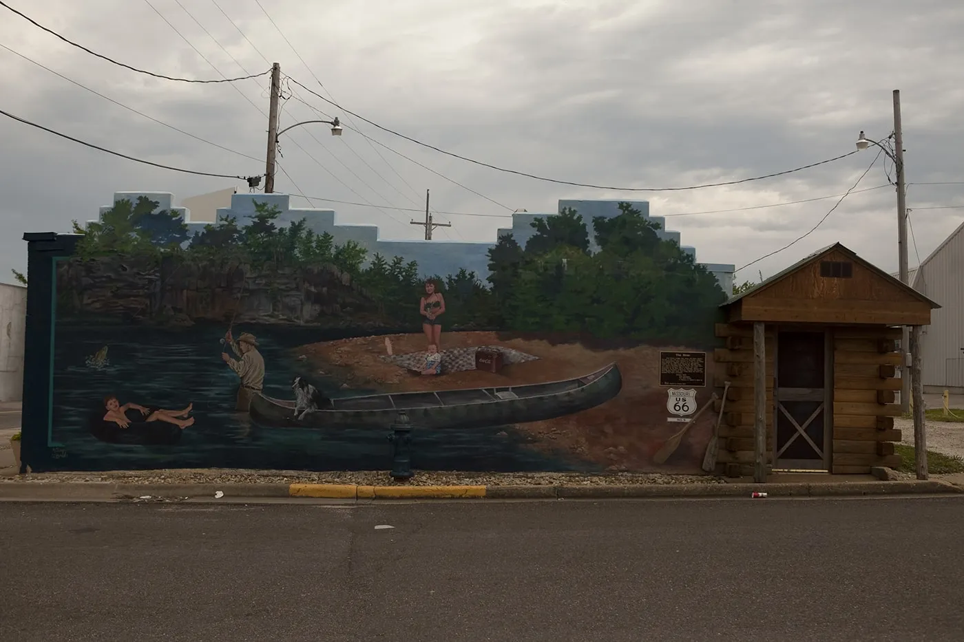 Route 66 Murals in Cuba, Missouri