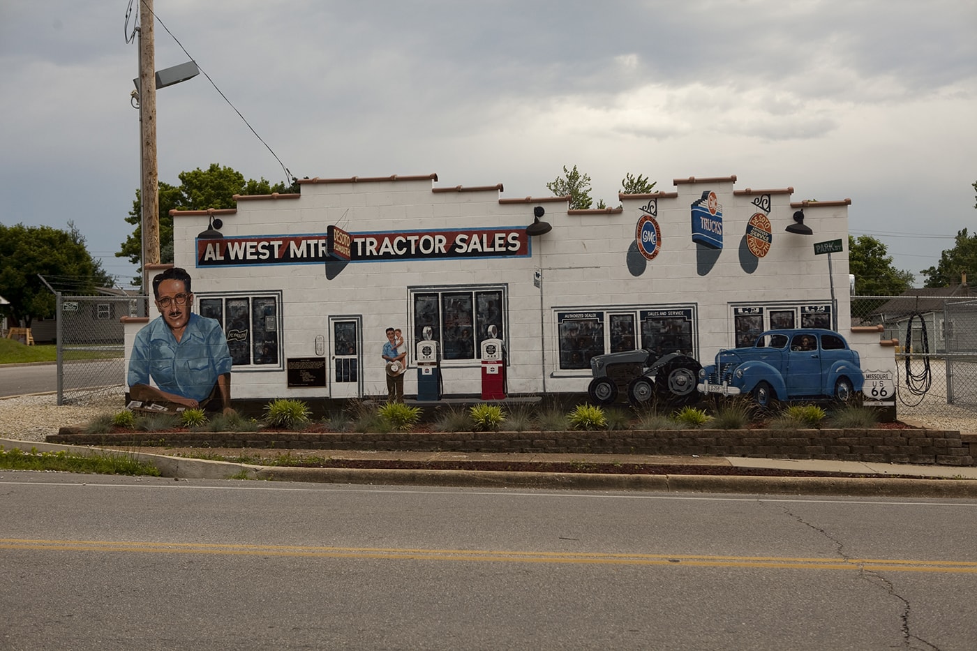 Route 66 Murals in Cuba, Missouri