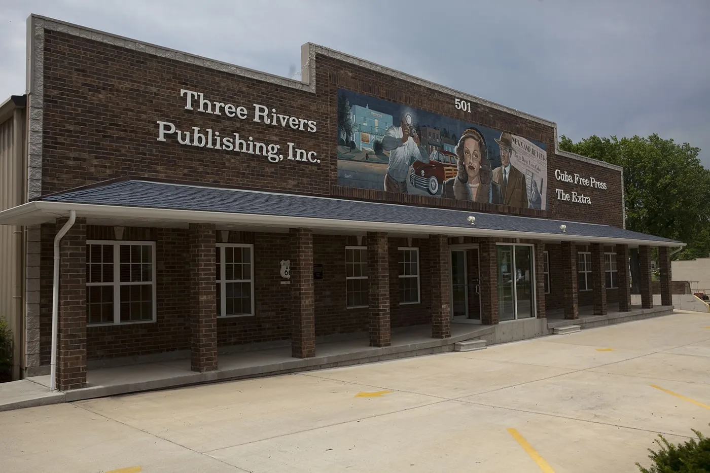 Route 66 Murals in Cuba, Missouri