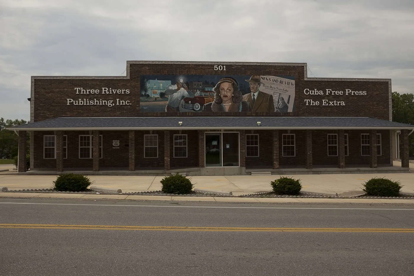 Route 66 Murals in Cuba, Missouri