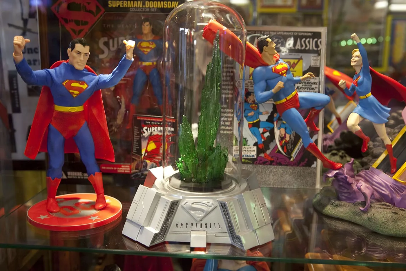 Kryptonite. SuperTAM on 66 - Superman Memorabilia & Ice Cream in Carterville, Missouri