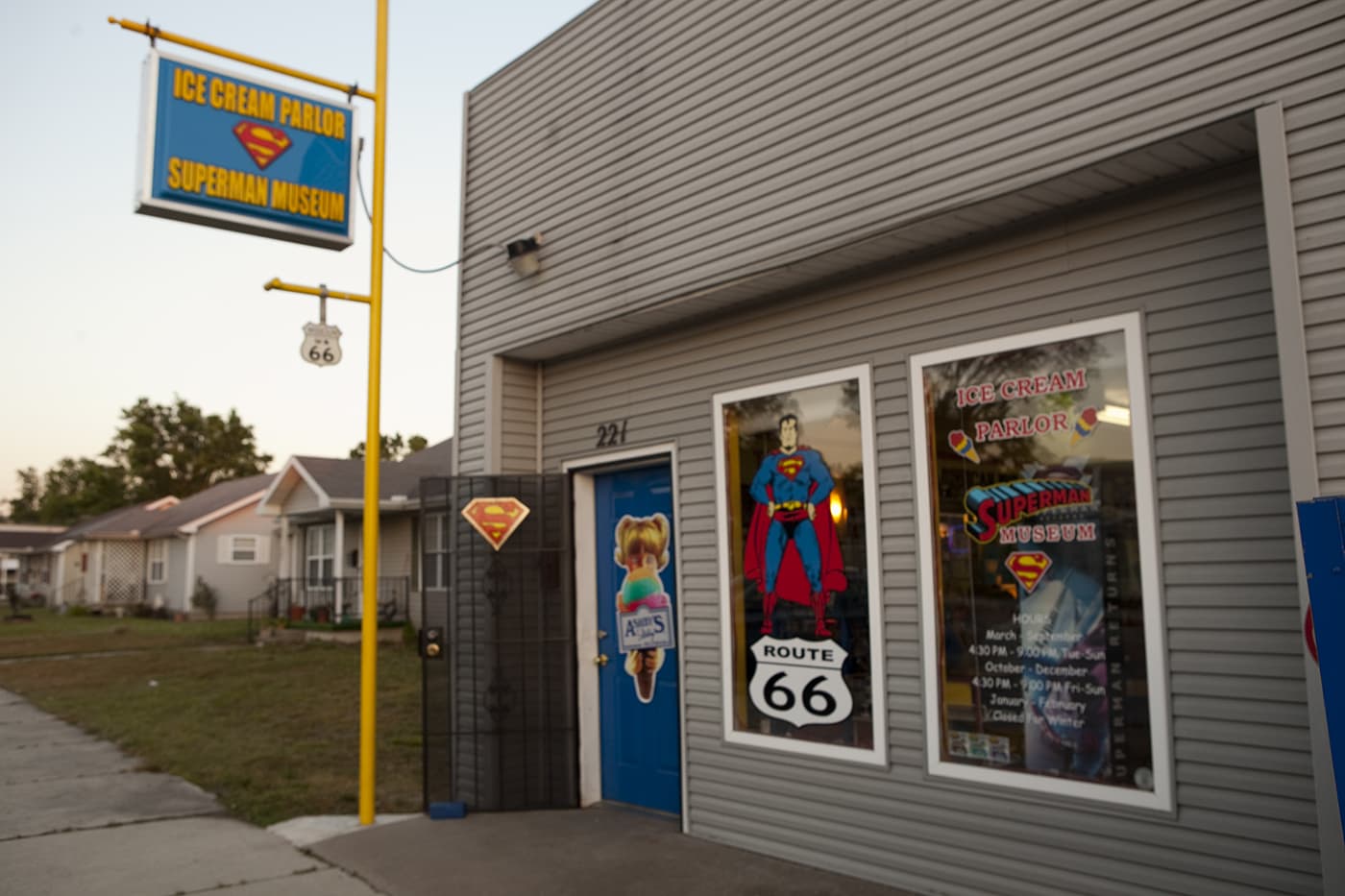 SuperTAM on 66 - Superman Memorabilia & Ice Cream in Carterville, Missouri