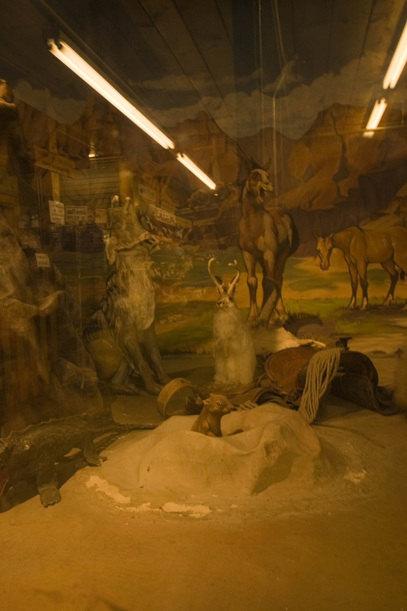 Wax Museum inside Wall Drug Store in Wall, South Dakota