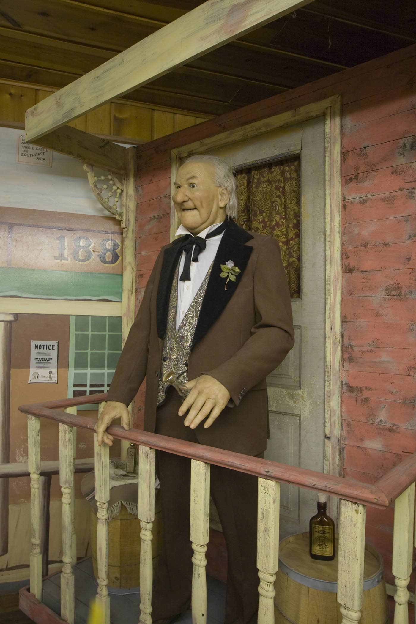 Wax Museum inside Wall Drug Store in Wall, South Dakota