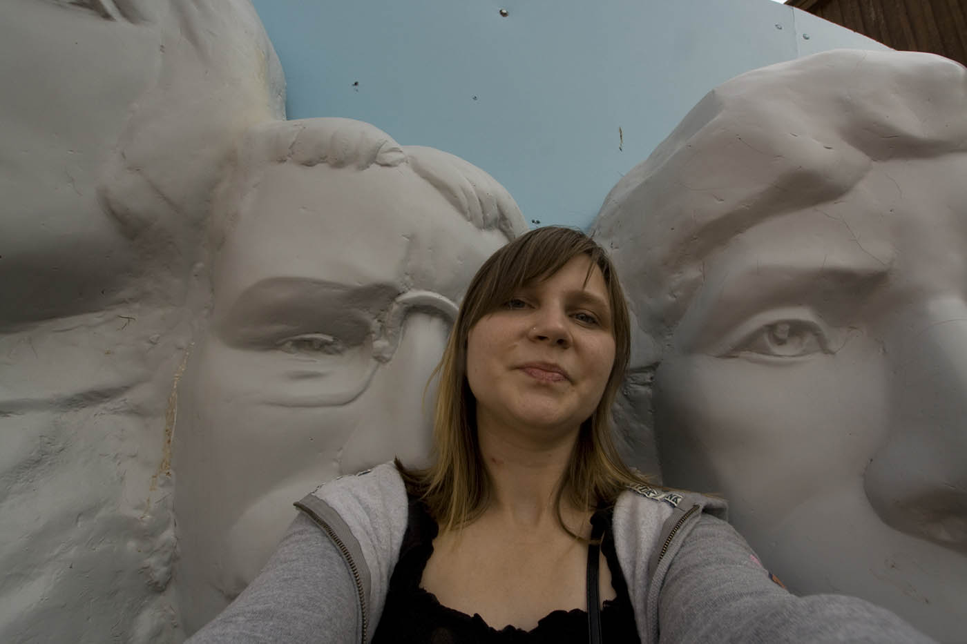 Mount Rushmore Replica at Wall Drug Store in Wall, South Dakota