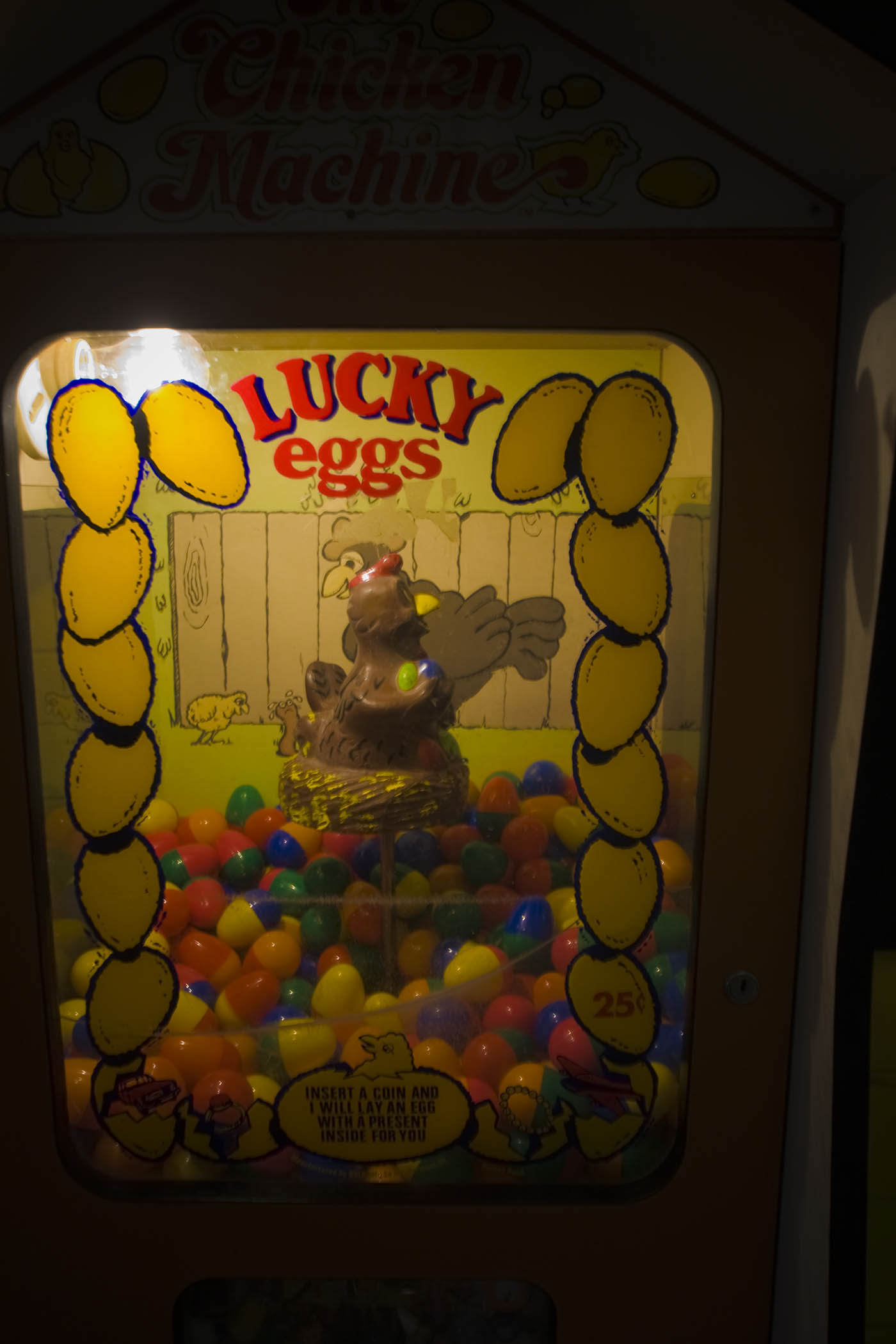 Egg Machine at Wall Drug Store in Wall, South Dakota