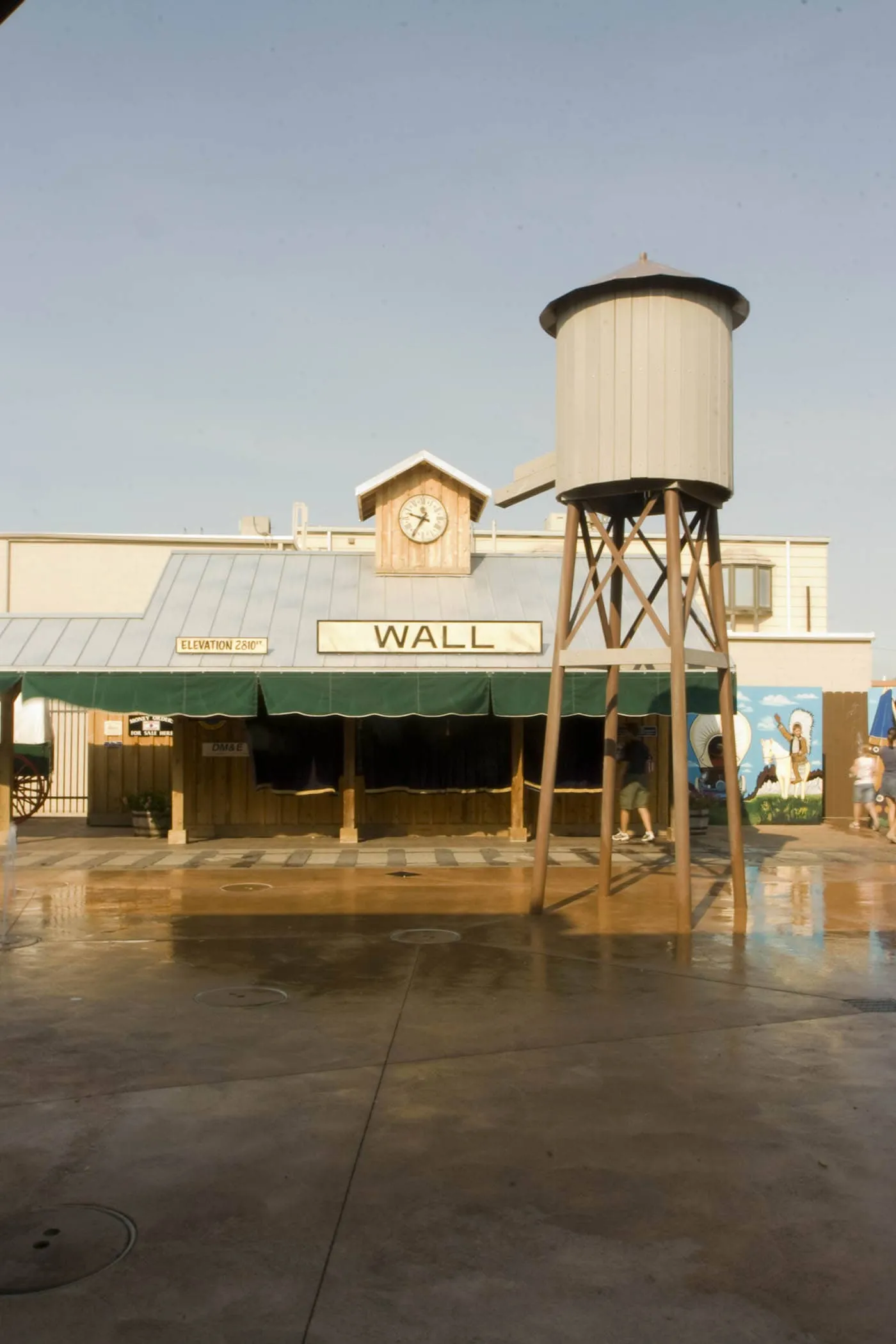 Backyard at Wall Drug Store in Wall, South Dakota