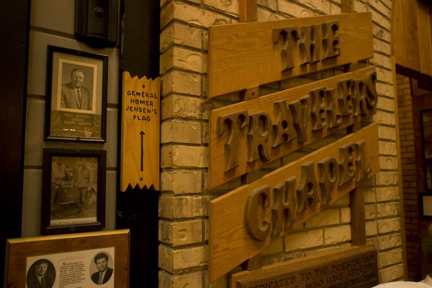 The Traveler's Chapel at Wall Drug Store in Wall, South Dakota