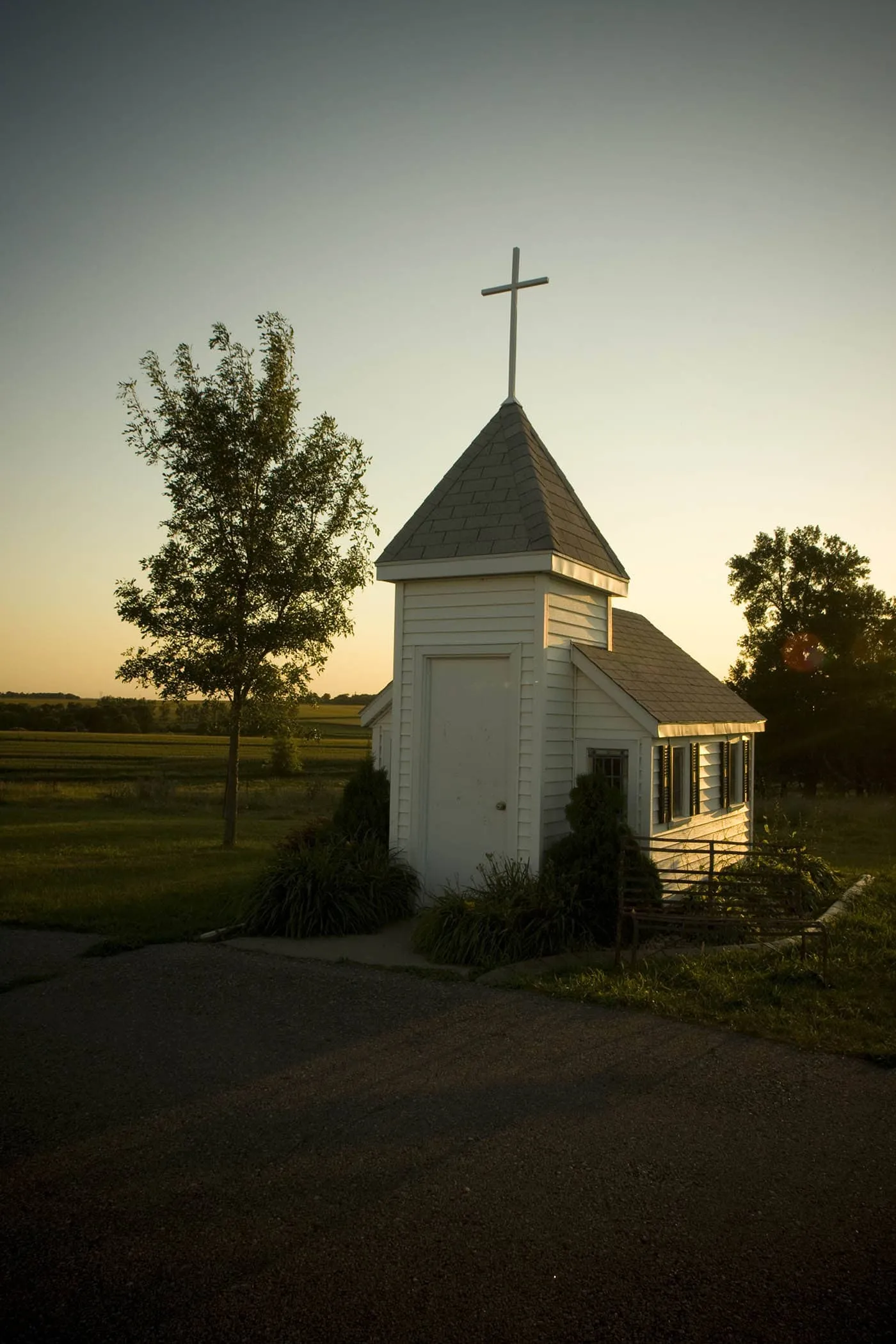 Blue Mound Wayside Chapel - Tiny Church in Luverne, Minnesota