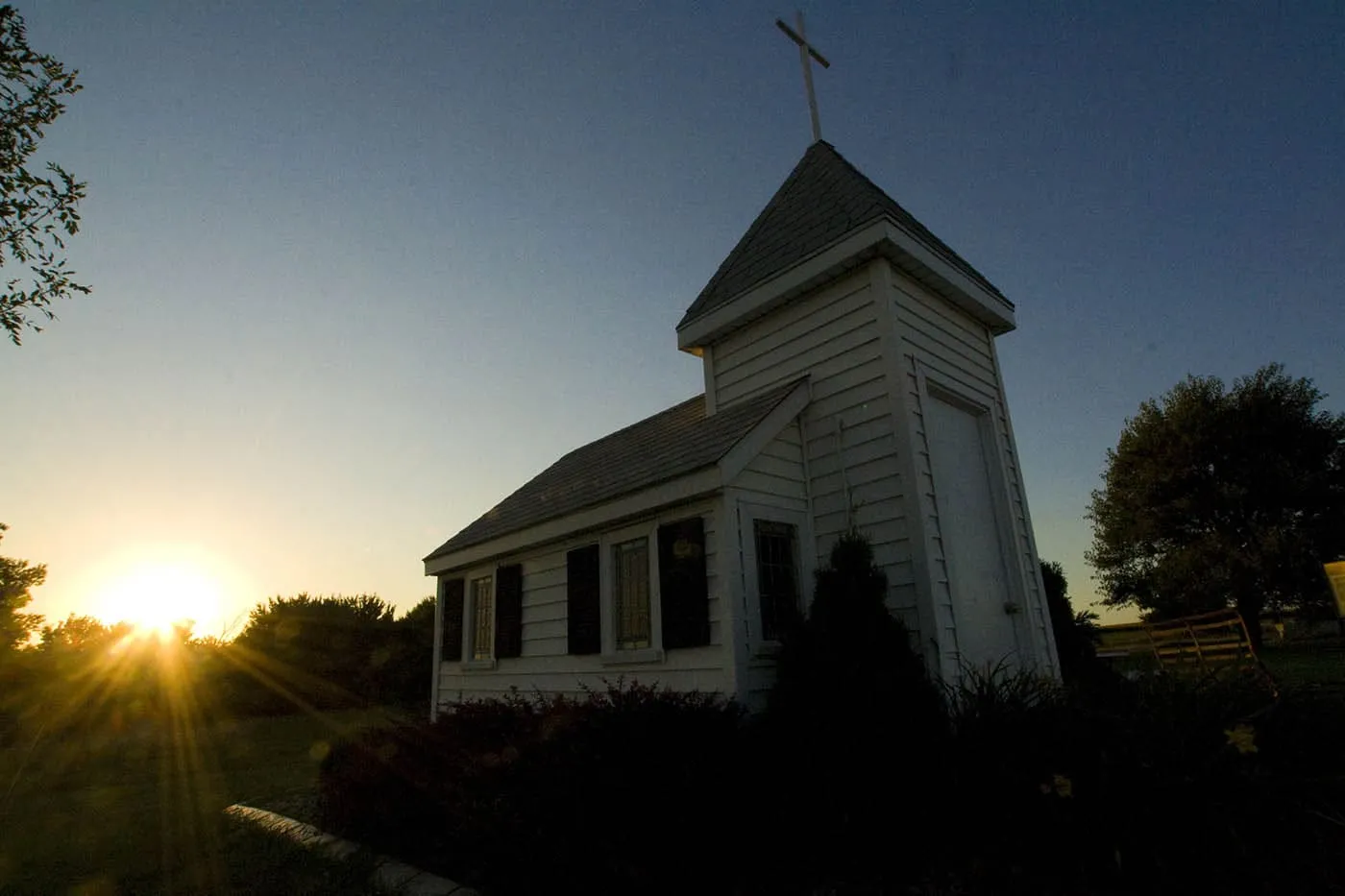 Wayside Chapel - Tiny Church in Luverne, Minnesota