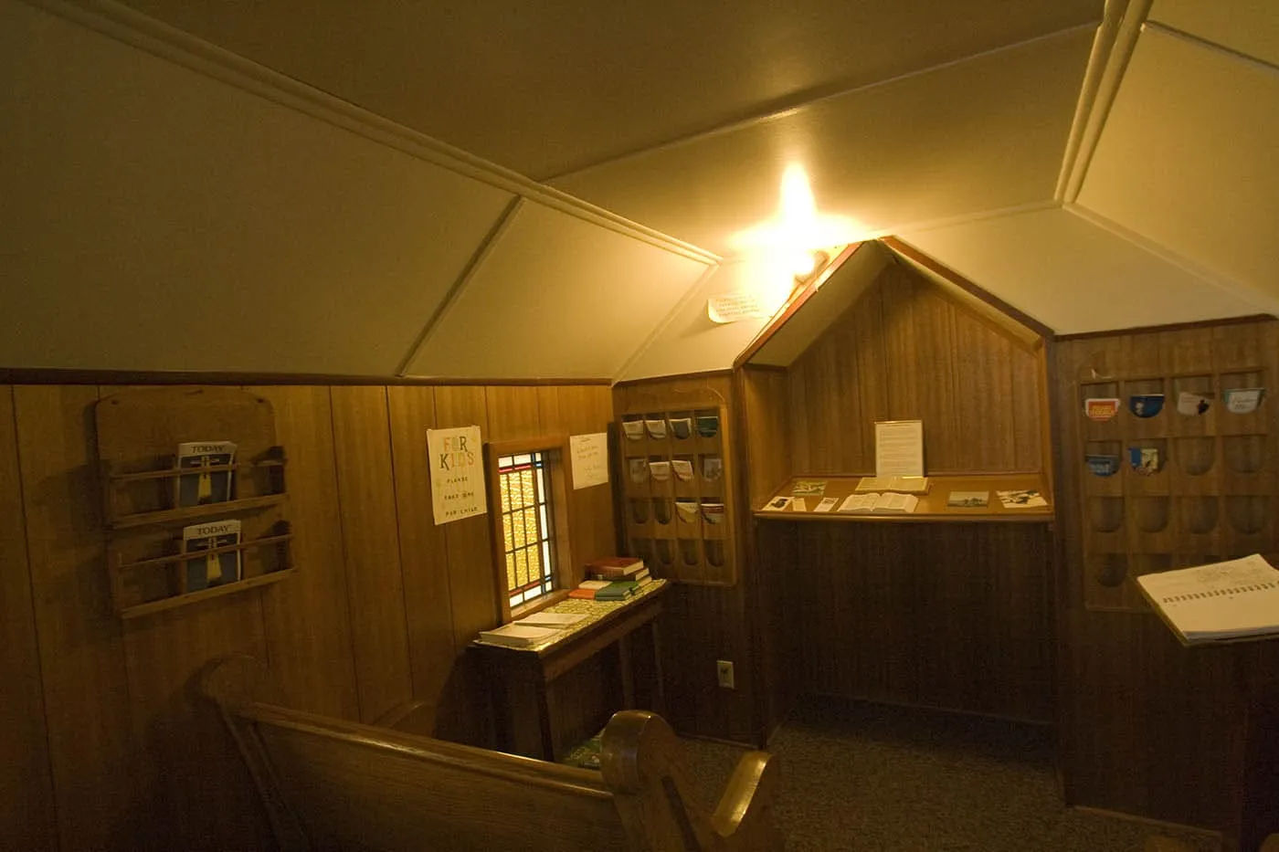 Blue Mound Wayside Chapel - Tiny Church in Luverne, Minnesota