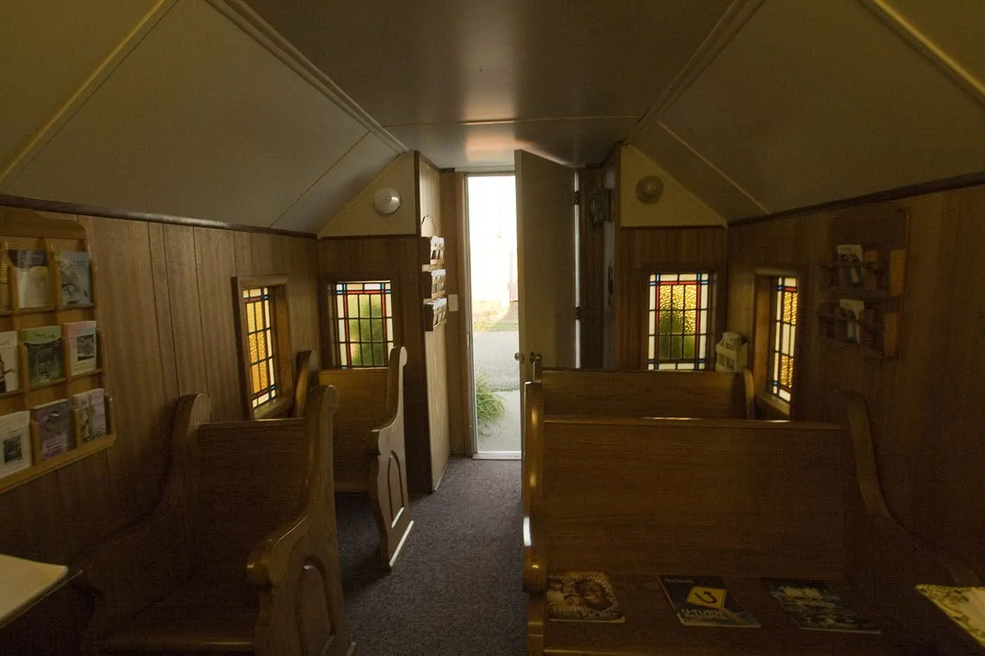 Blue Mound Wayside Chapel - Tiny Church in Luverne, Minnesota