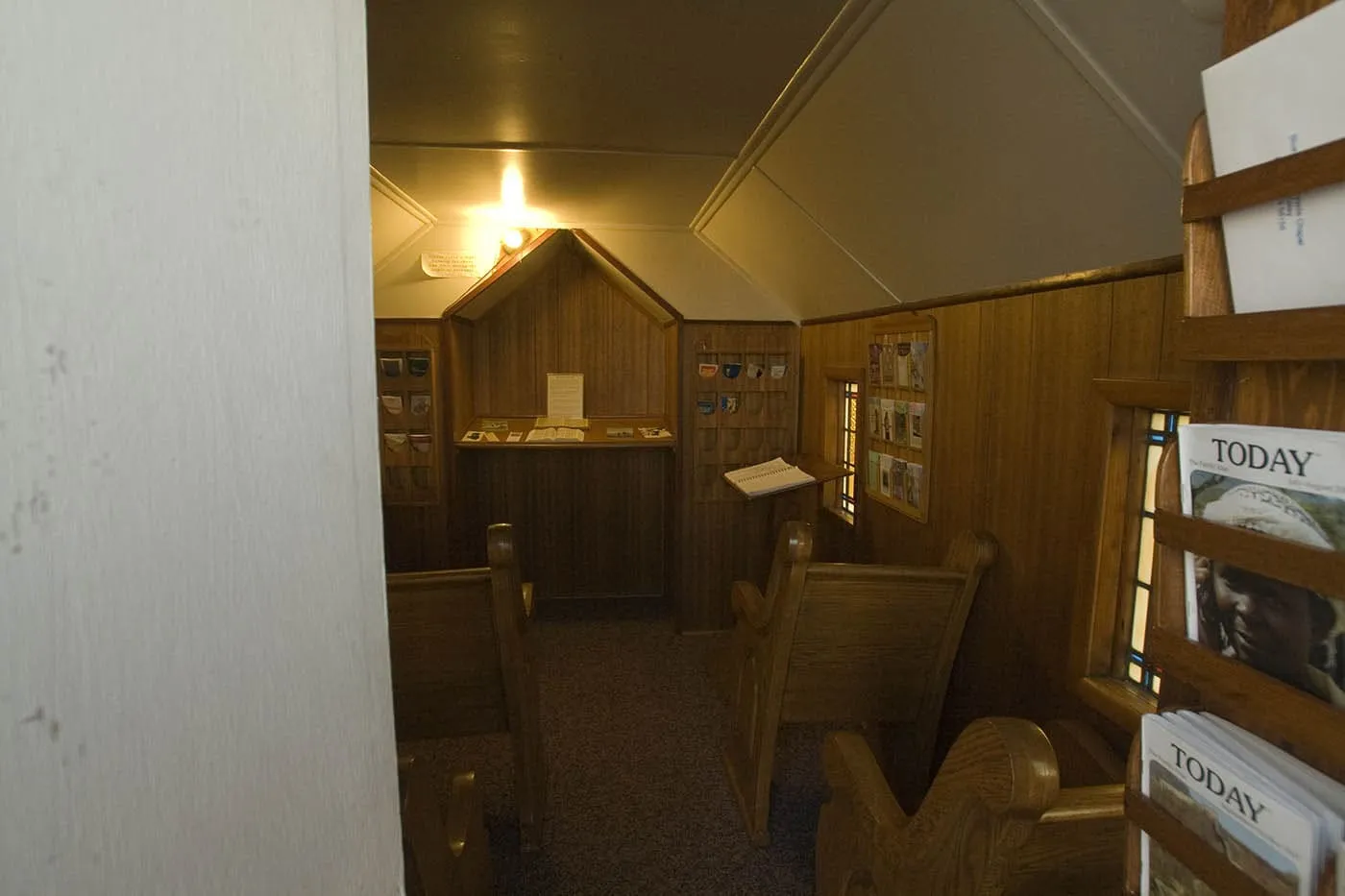 Blue Mound Wayside Chapel - Tiny Church in Luverne, Minnesota