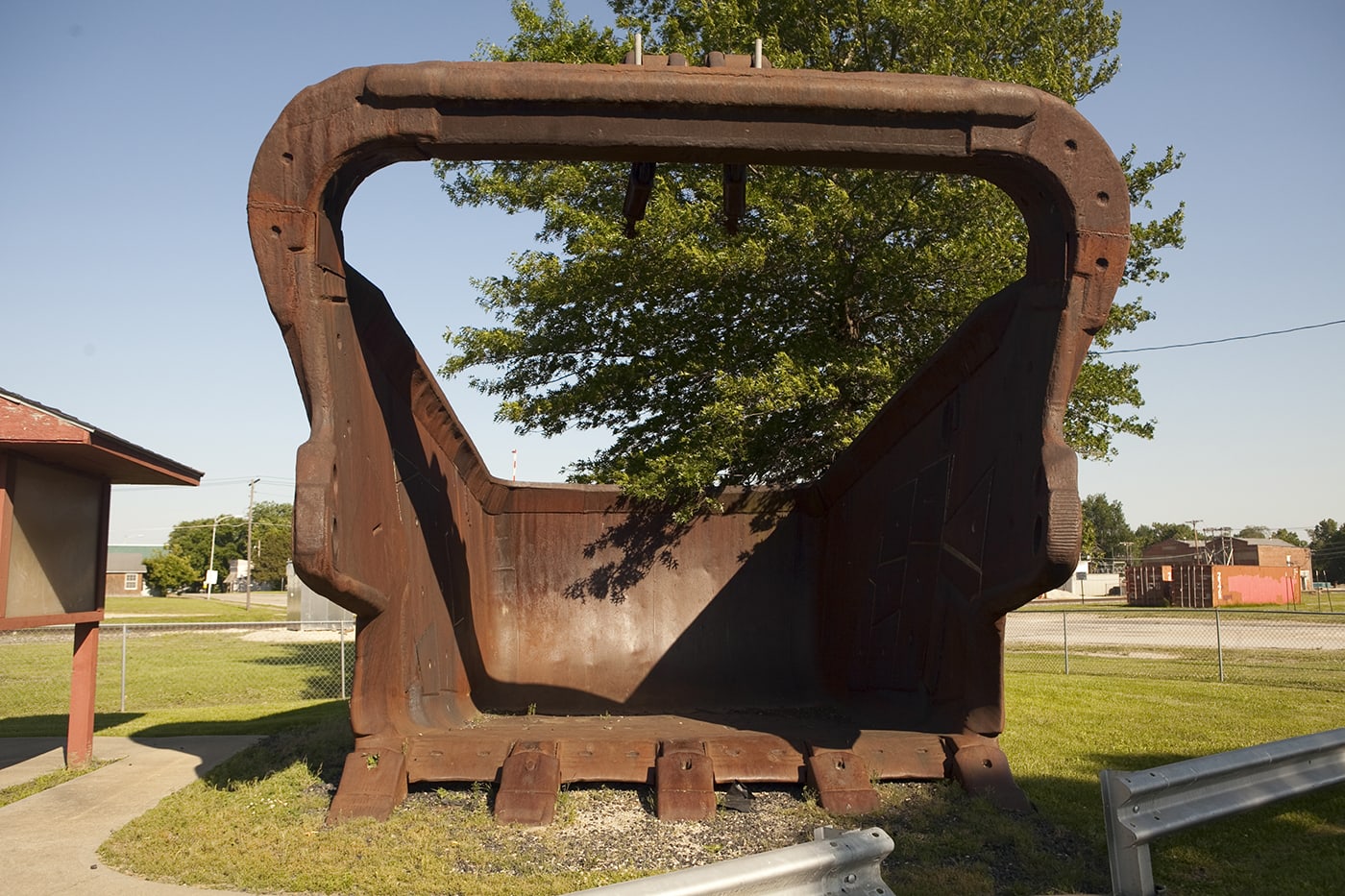 World’s Largest Coal Shovel in Rich Hill, Missouri