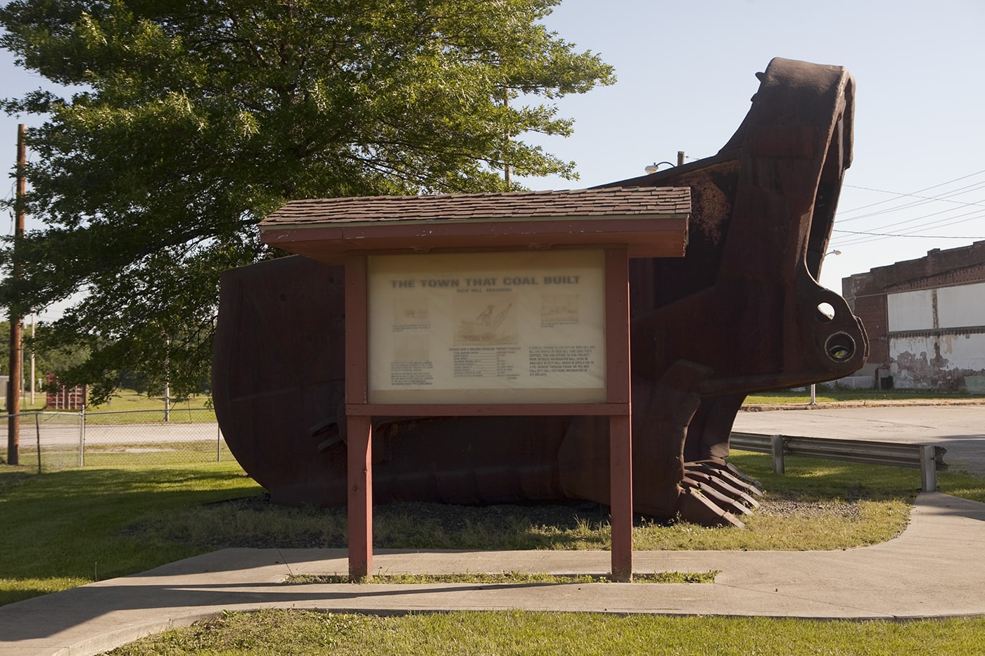 World’s Largest Coal Shovel in Rich Hill, Missouri