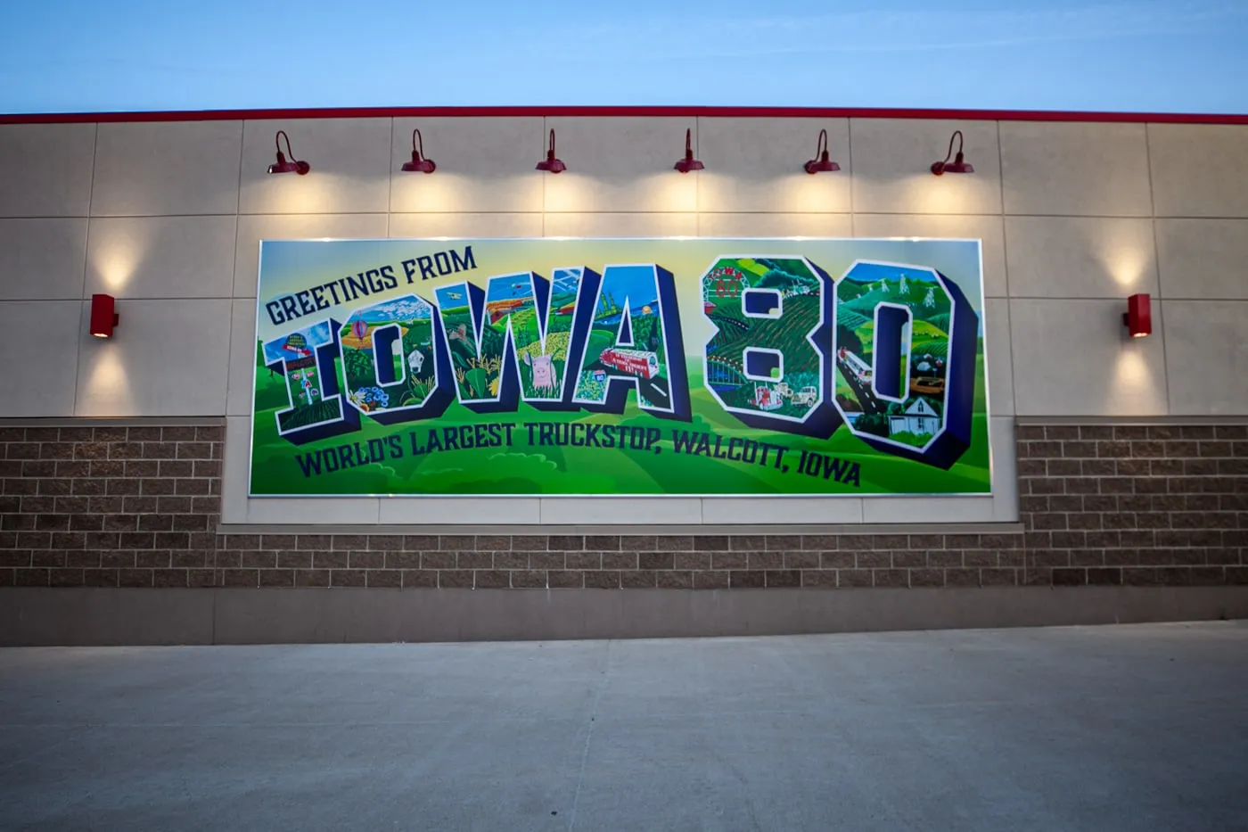 World's Largest Truckstop in Iowa - Iowa 80 Truck stop - roadside attractions in Iowa