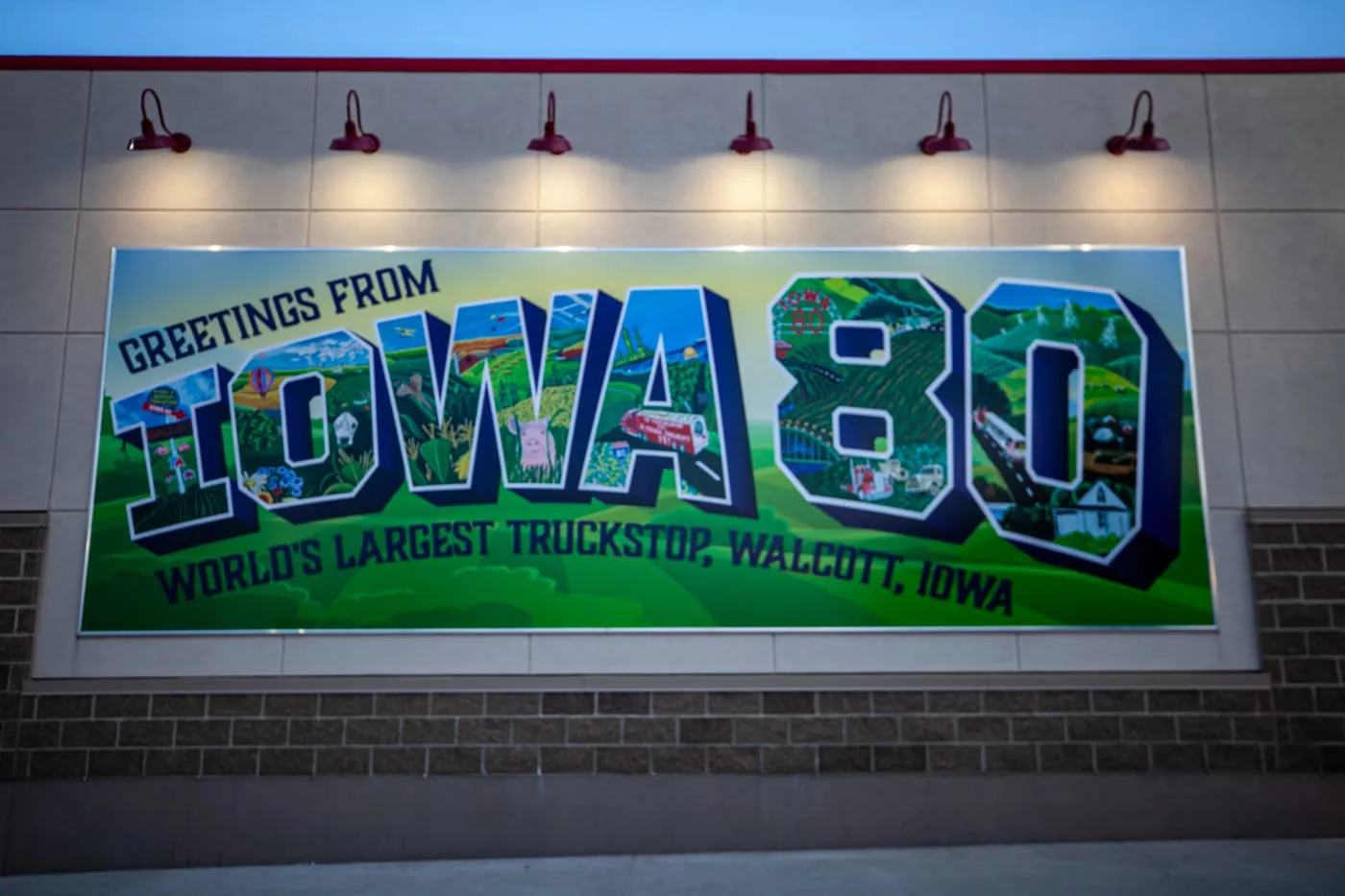 World's Largest Truckstop in Iowa - Iowa 80 Truck stop - roadside attractions in Iowa